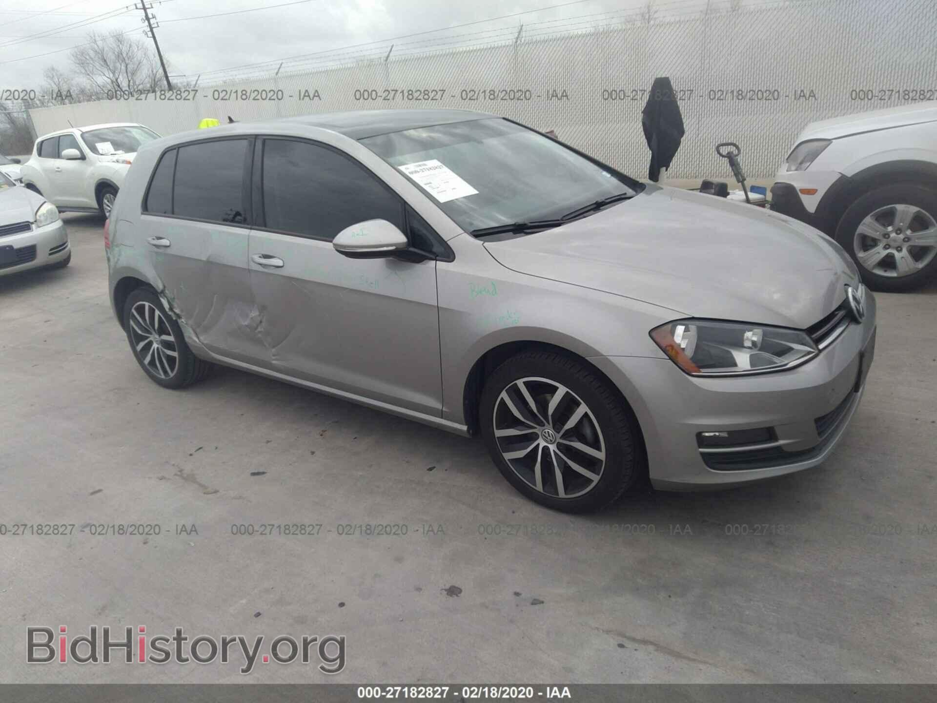 Фотография 3VW217AUXHM015613 - VOLKSWAGEN GOLF 2017