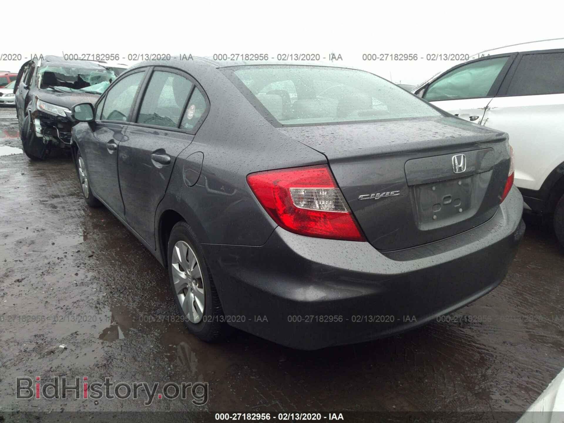 2012 HONDA CIVIC - VIN: 2HGFB2F58CH317836 - Фото 3