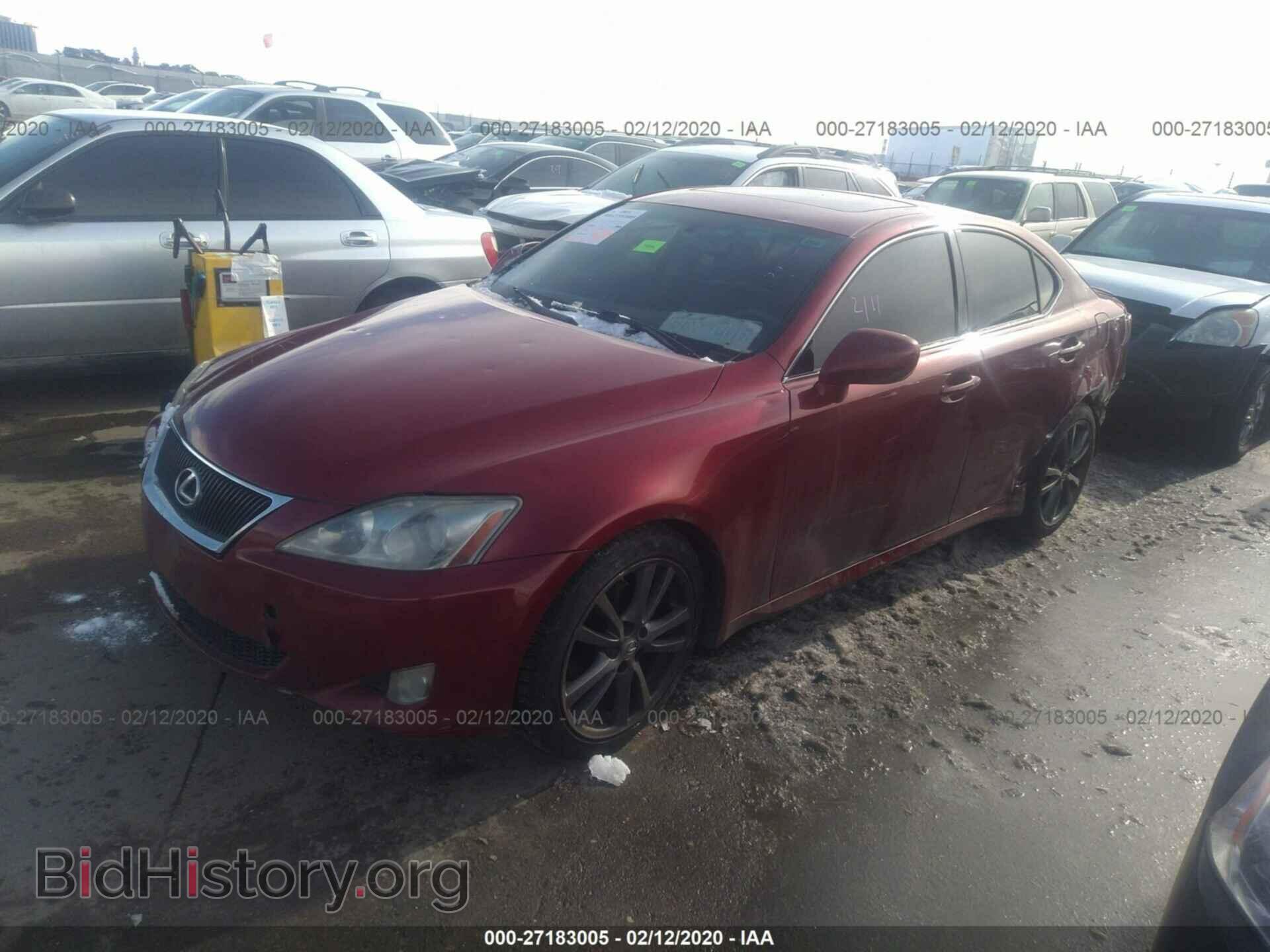 2007 LEXUS IS - VIN: JTHBK262772054979 - Фото 2