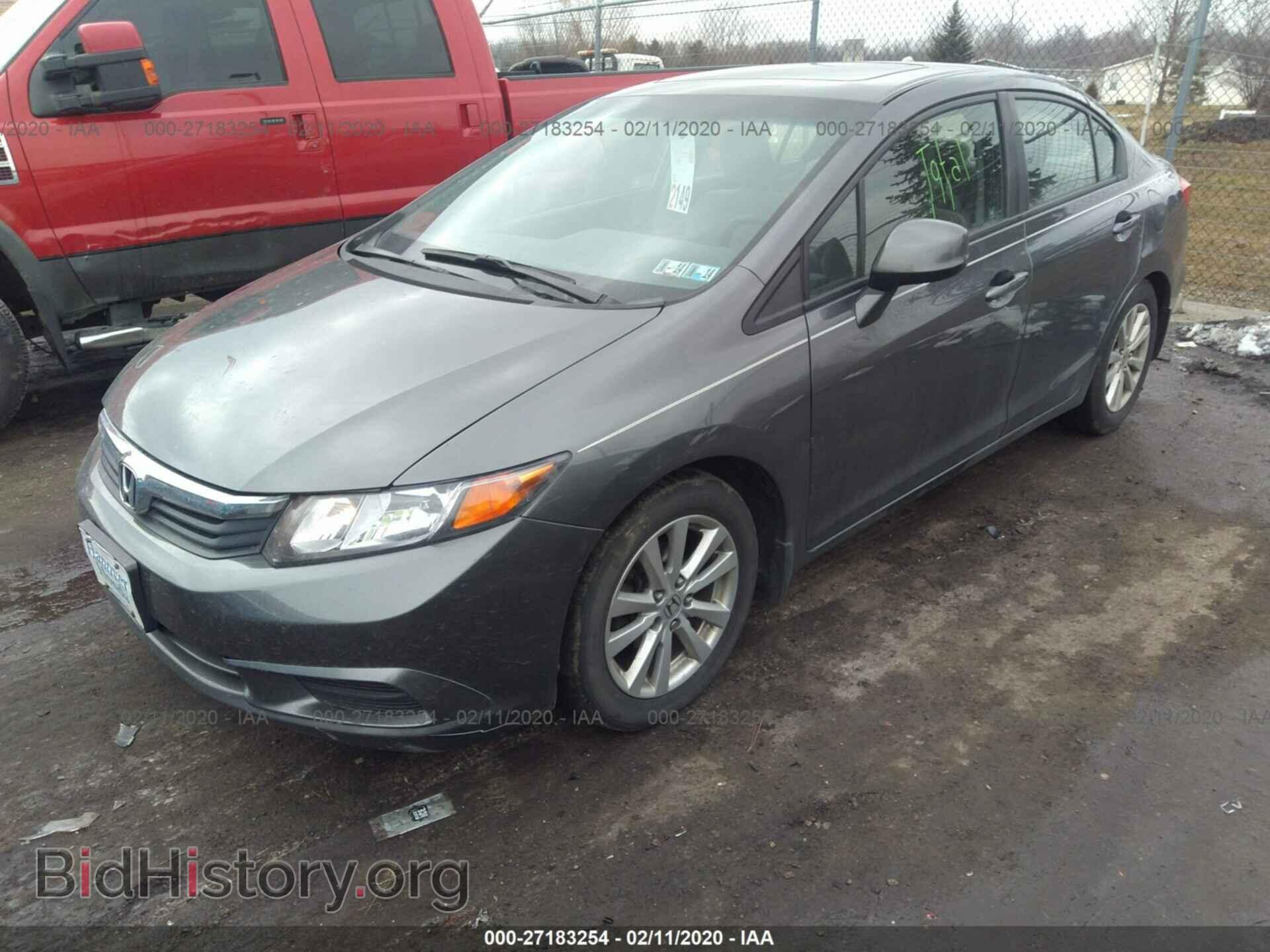2012 HONDA CIVIC - VIN: 19XFB2F83CE341627 - Фото 2