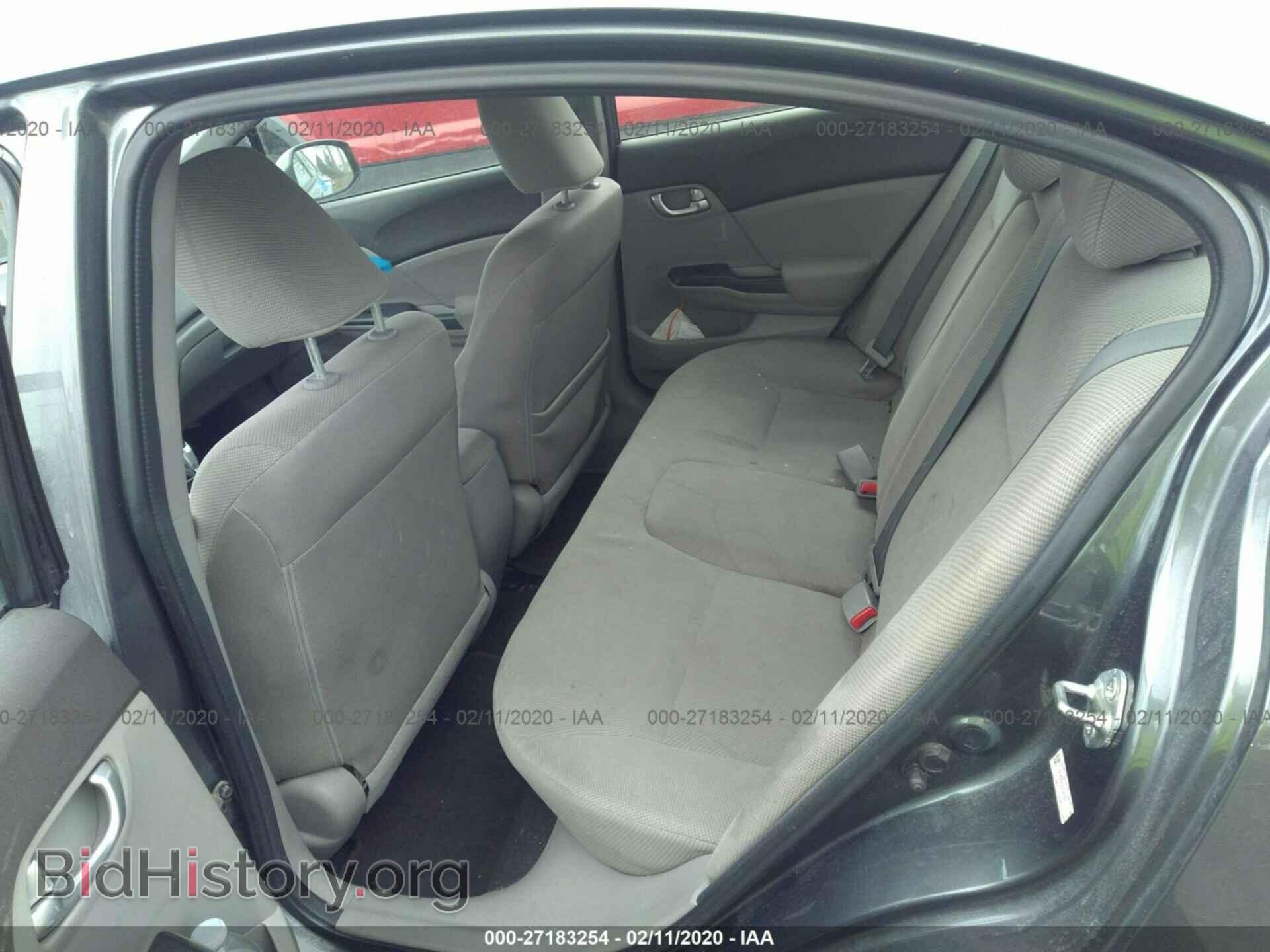 2012 HONDA CIVIC - VIN: 19XFB2F83CE341627 - Фото 8