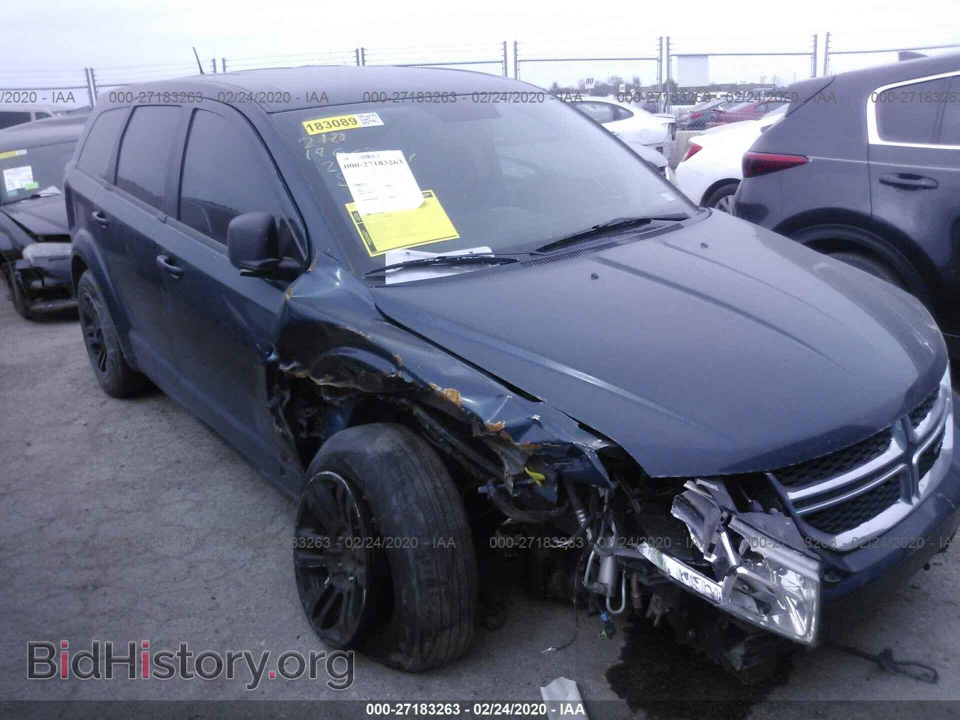 Photo 3C4PDCAB0ET258601 - DODGE JOURNEY 2014