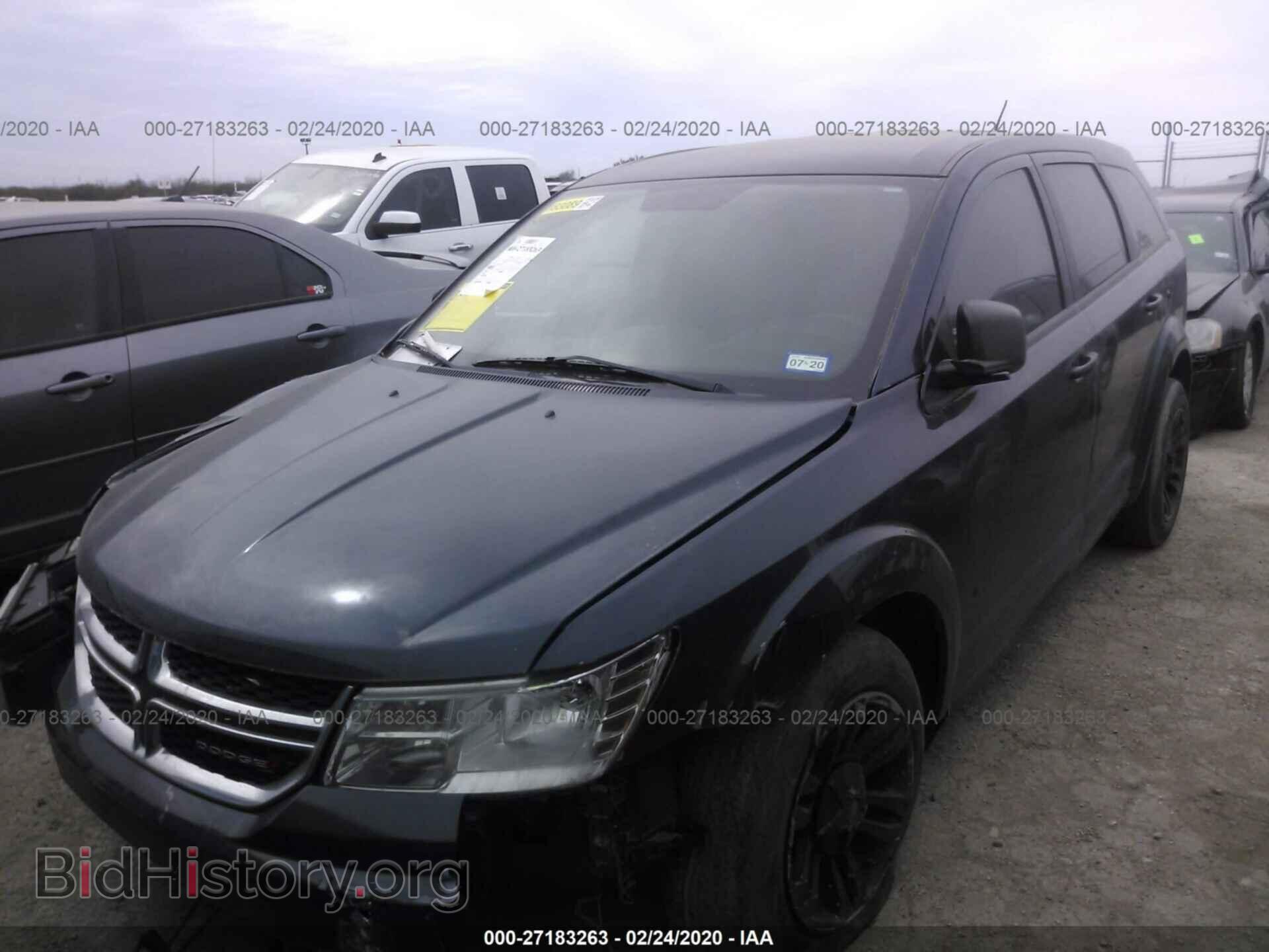 2014 DODGE JOURNEY - VIN: 3C4PDCAB0ET258601 - Фото 2