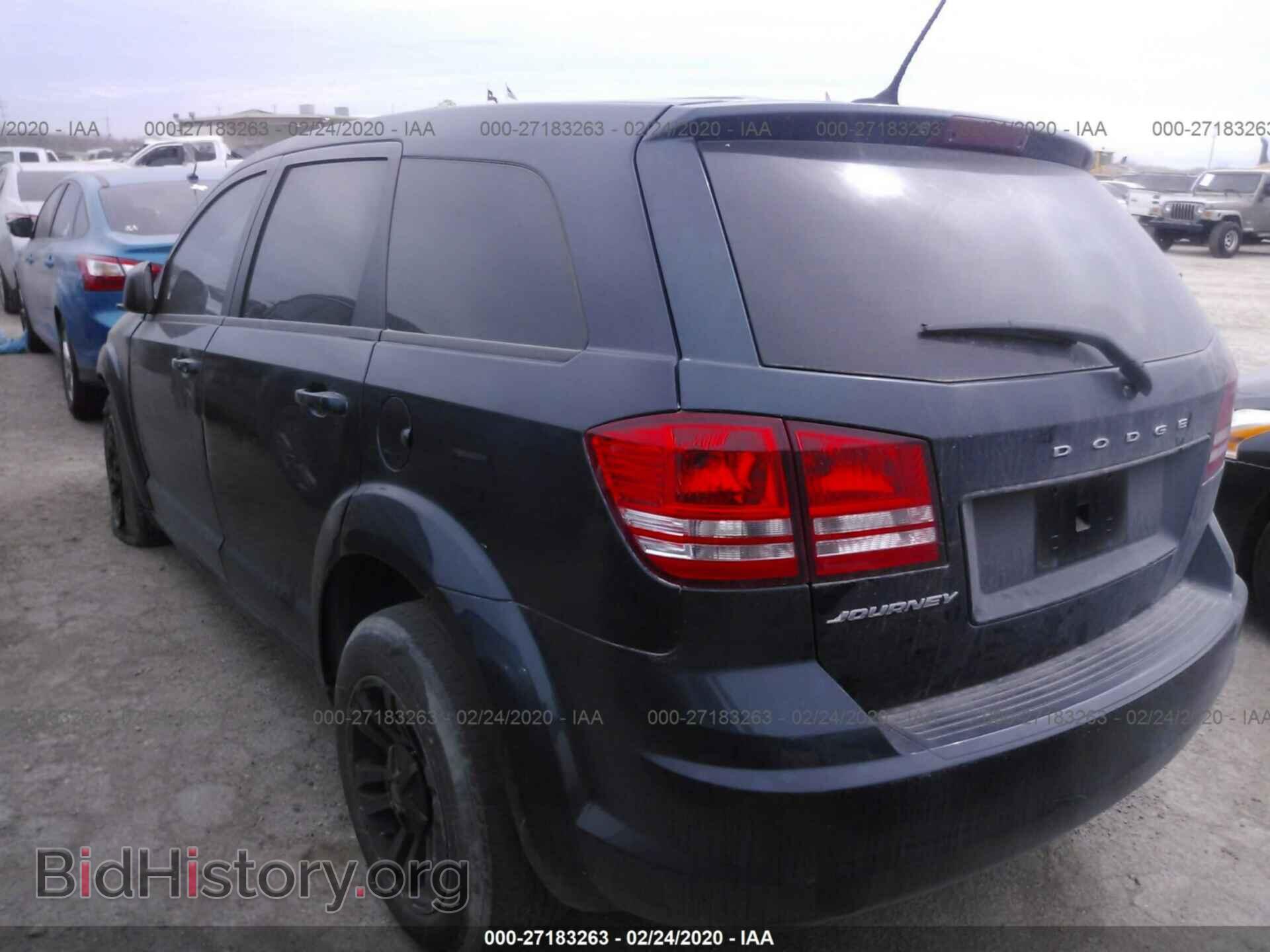 2014 DODGE JOURNEY - VIN: 3C4PDCAB0ET258601 - Фото 3