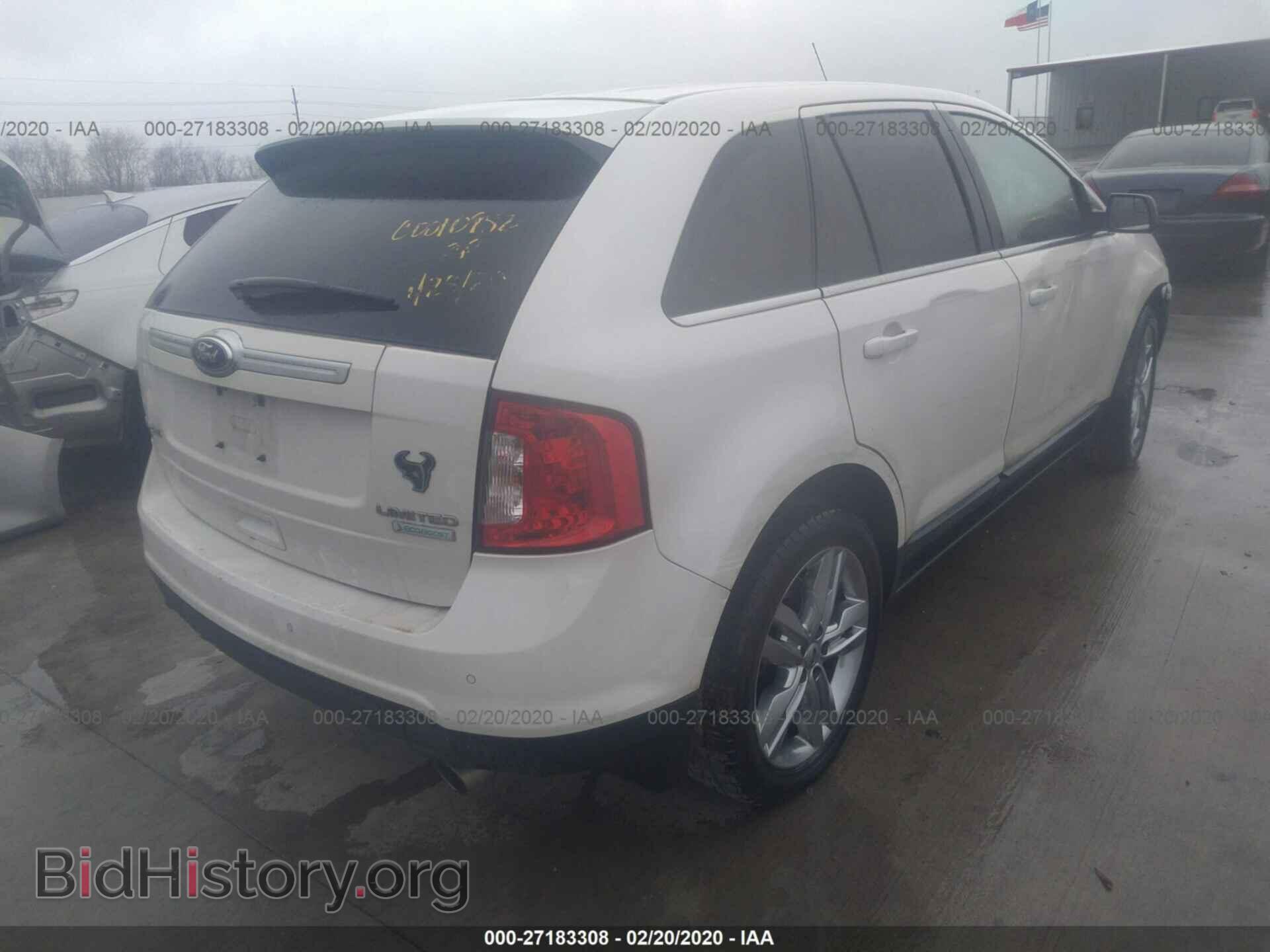2013 FORD EDGE - VIN: 2FMDK3K93DBA07100 - Фото 4