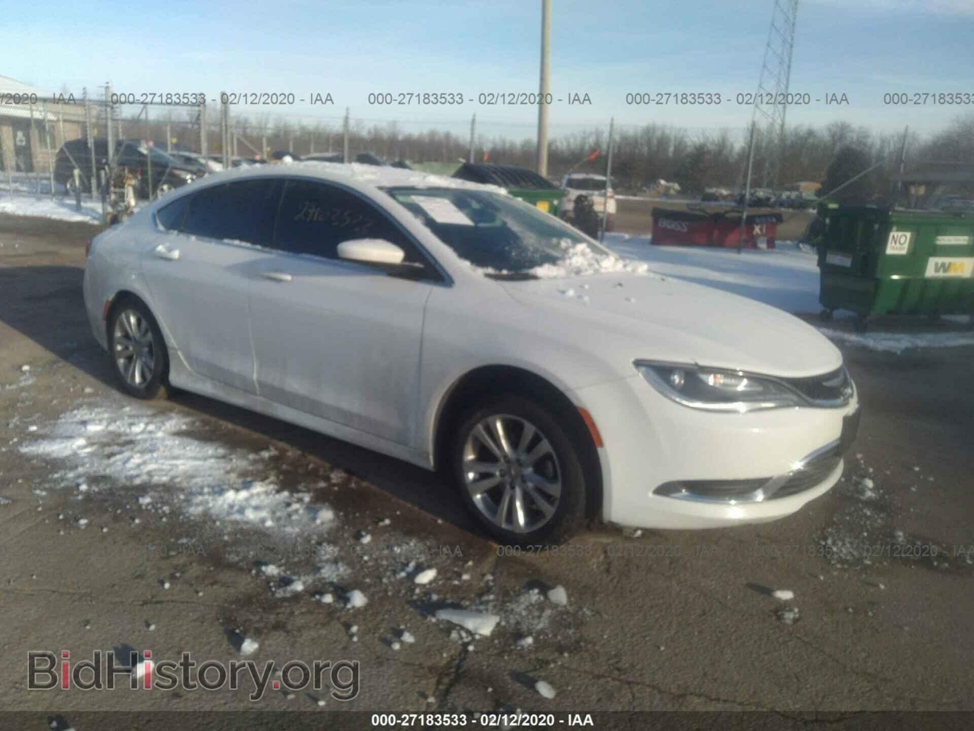 Photo 1C3CCCAB3FN690414 - CHRYSLER 200 2015