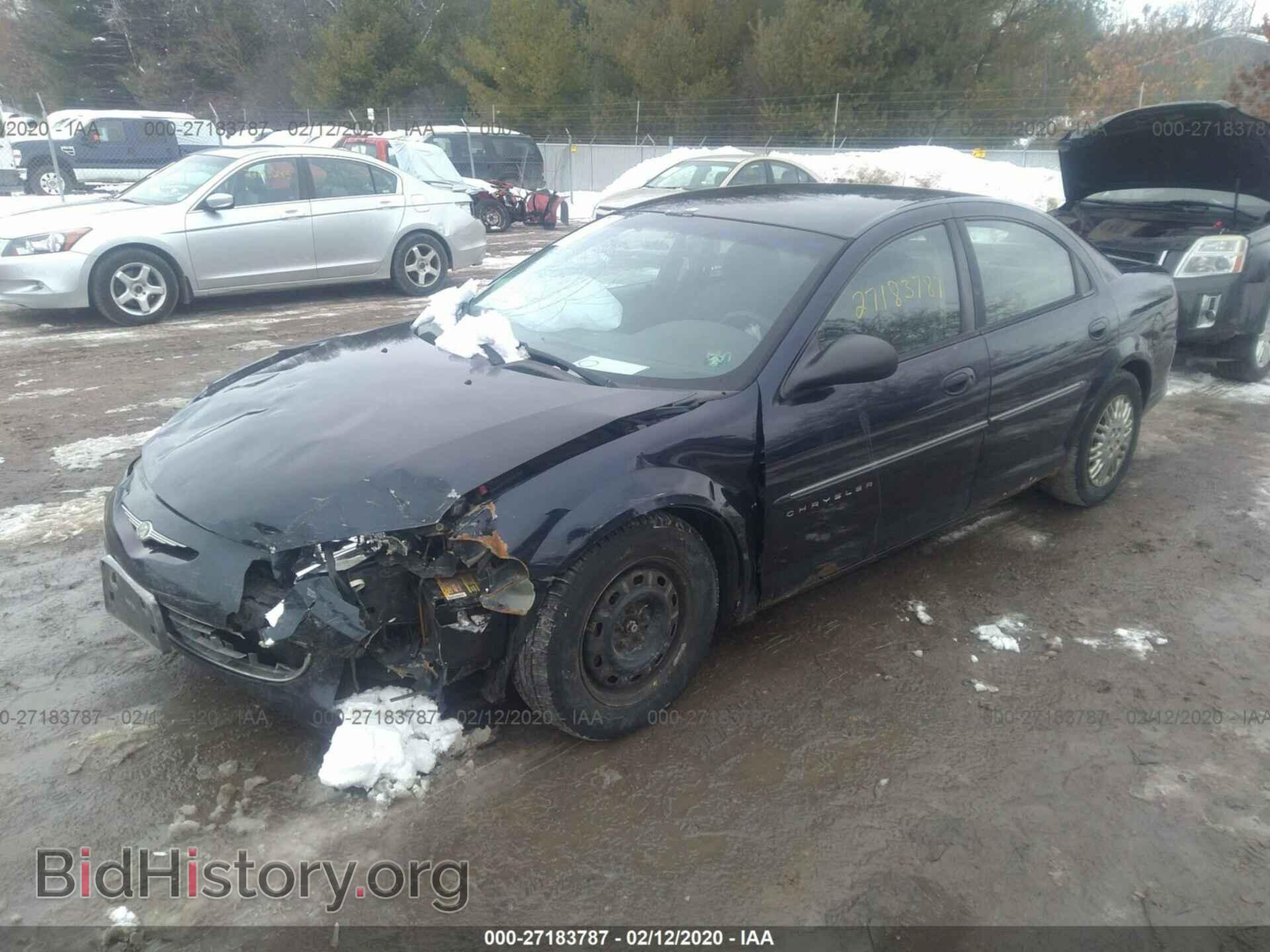 2001 CHRYSLER SEBRING - VIN: 1C3EL46X71N577237 - Фото 2