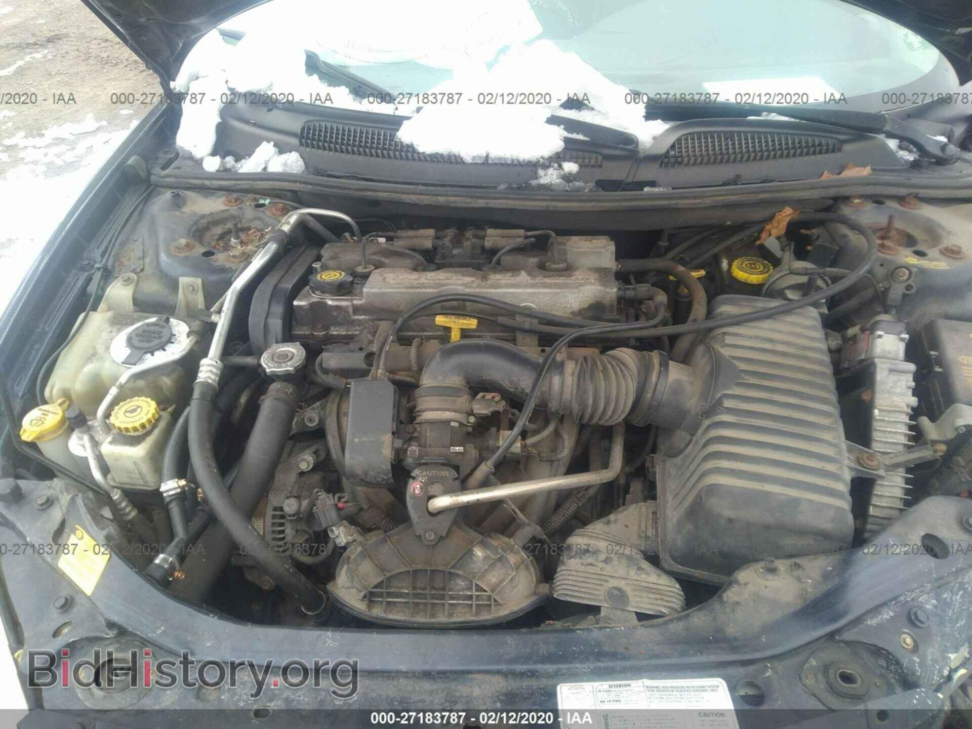 2001 CHRYSLER SEBRING - VIN: 1C3EL46X71N577237 - Фото 10