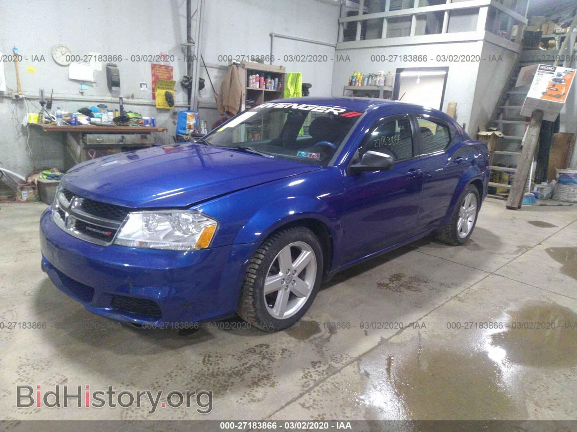 2013 DODGE AVENGER - VIN: 1C3CDZAB5DN644662 - Photo 2
