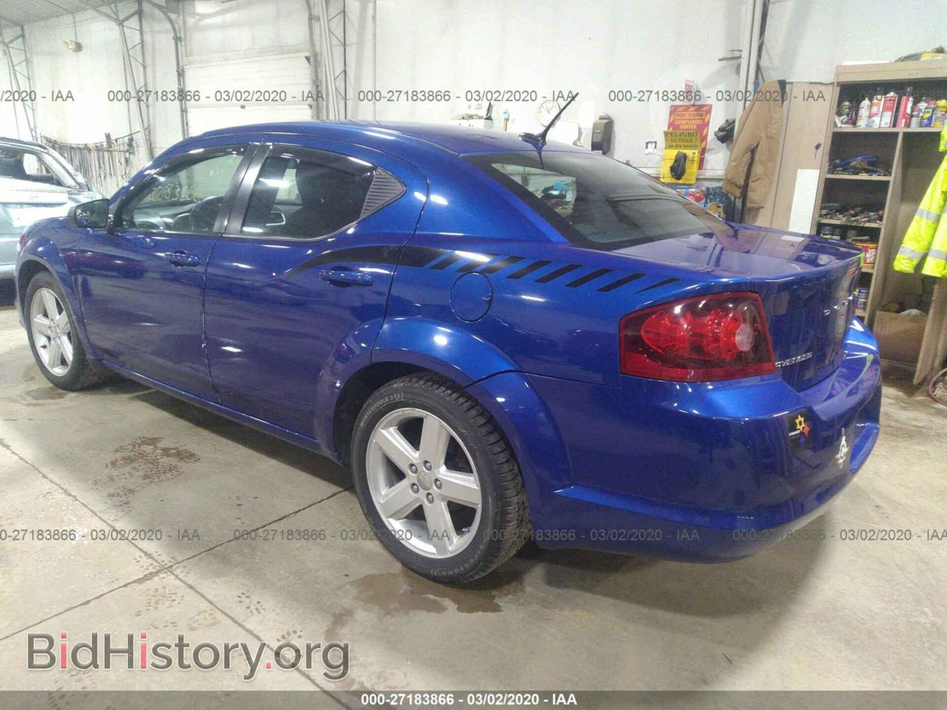 2013 DODGE AVENGER - VIN: 1C3CDZAB5DN644662 - Photo 3