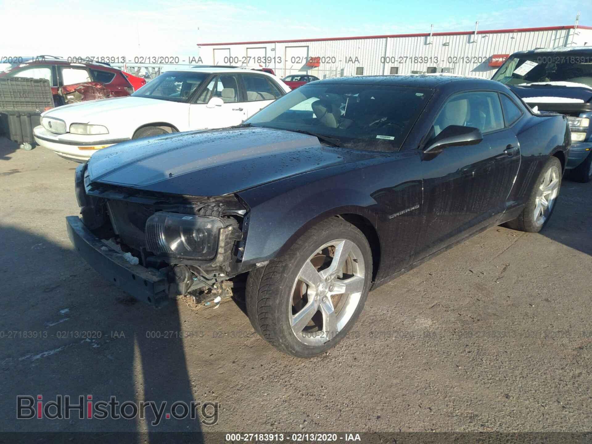 2013 CHEVROLET CAMARO - VIN: 2G1FB1E37D9179171 - Фото 2