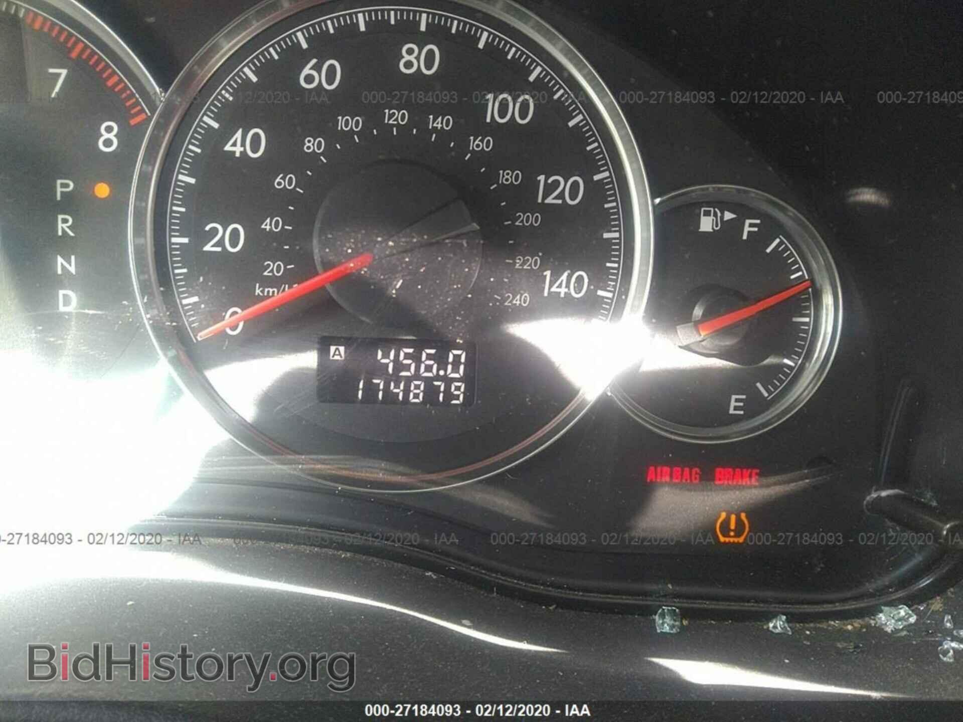 2009 SUBARU OUTBACK - VIN: 4S4BP61C097327014 - Фото 7