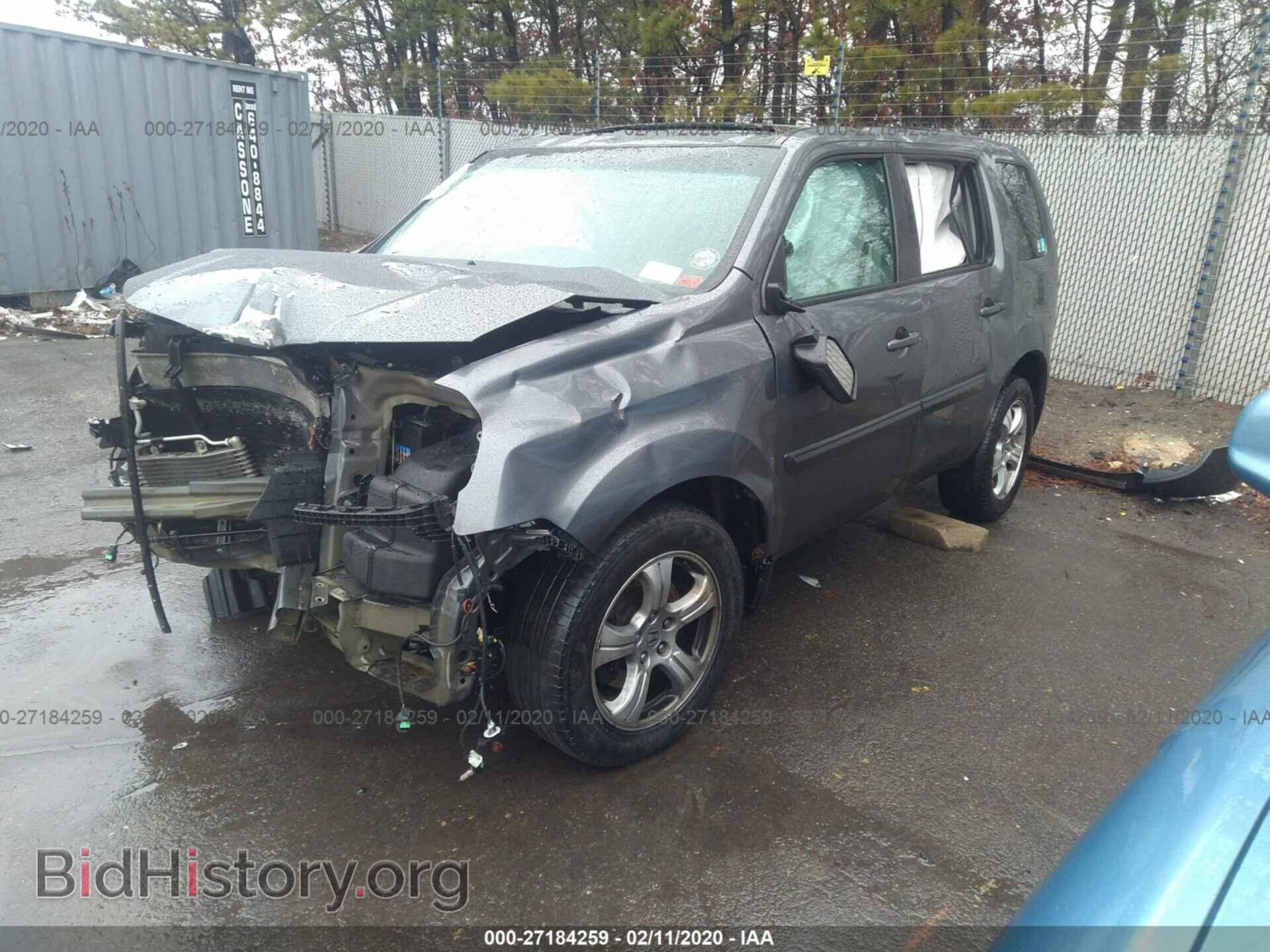 2013 HONDA PILOT - VIN: 5FNYF4H75DB076718 - Фото 2