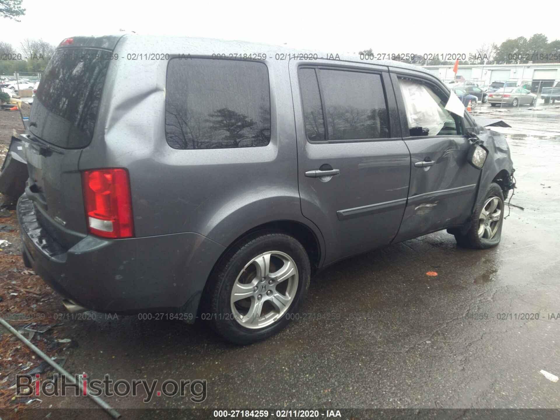 2013 HONDA PILOT - VIN: 5FNYF4H75DB076718 - Фото 4