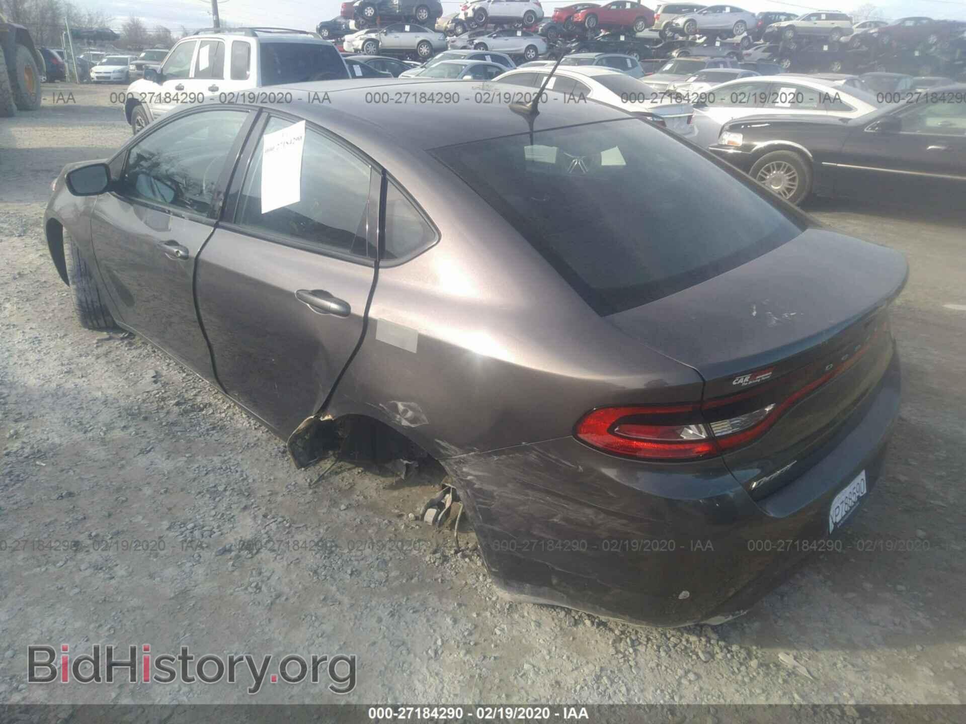 2015 DODGE DART - VIN: 1C3CDFBB2FD241924 - Photo 3