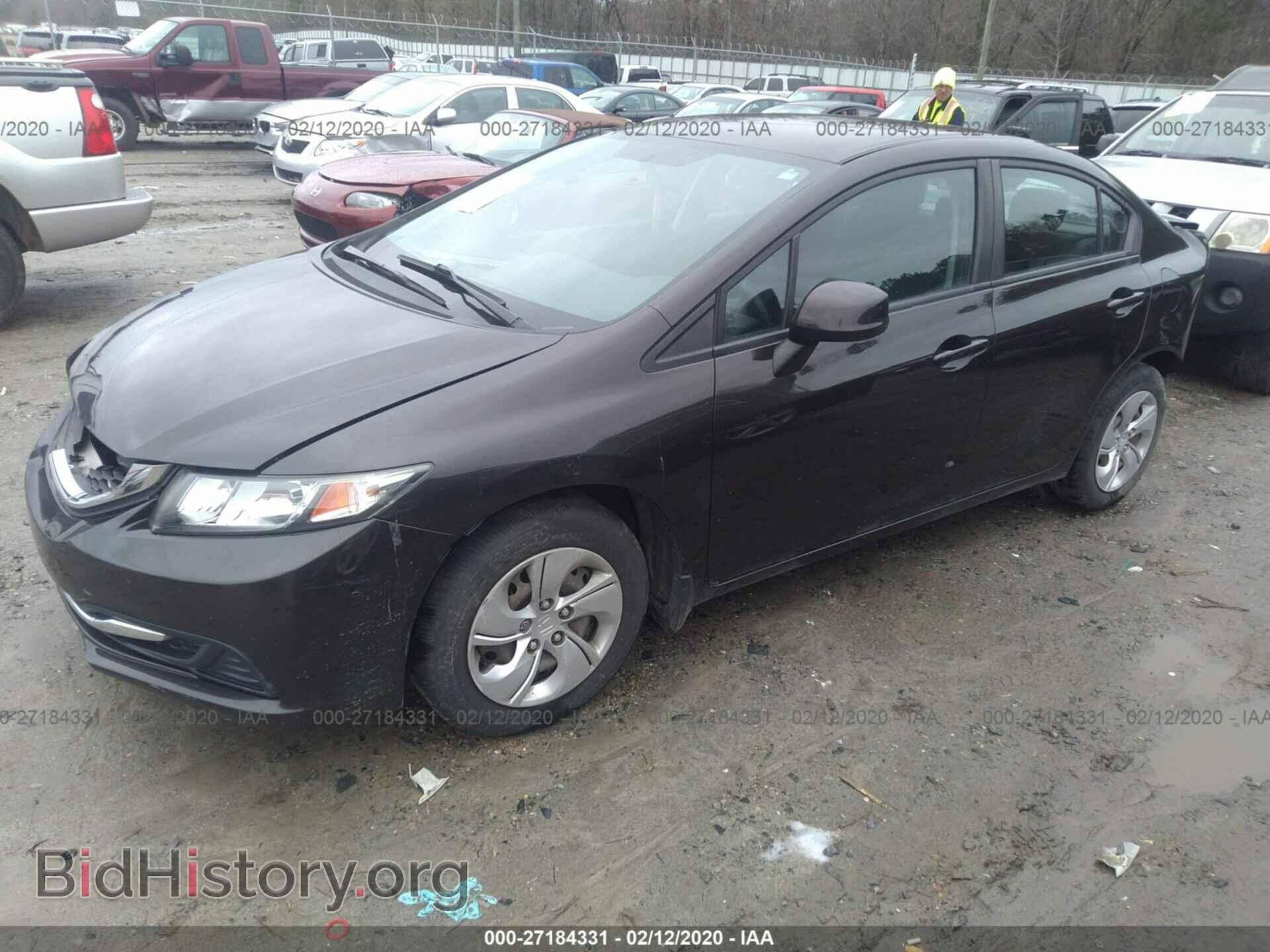 2013 HONDA CIVIC - VIN: 19XFB2F53DE057289 - Фото 2
