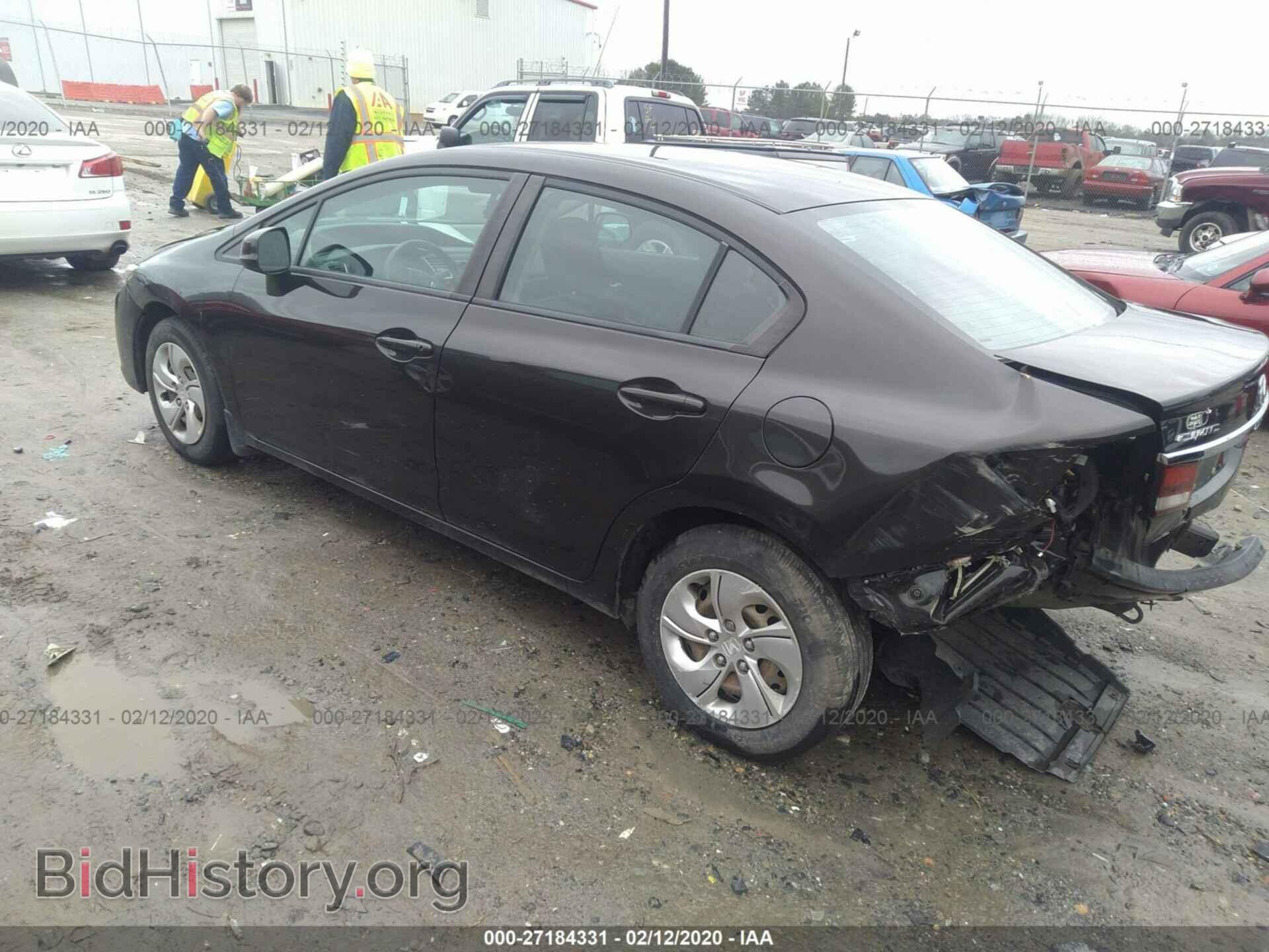 2013 HONDA CIVIC - VIN: 19XFB2F53DE057289 - Фото 3