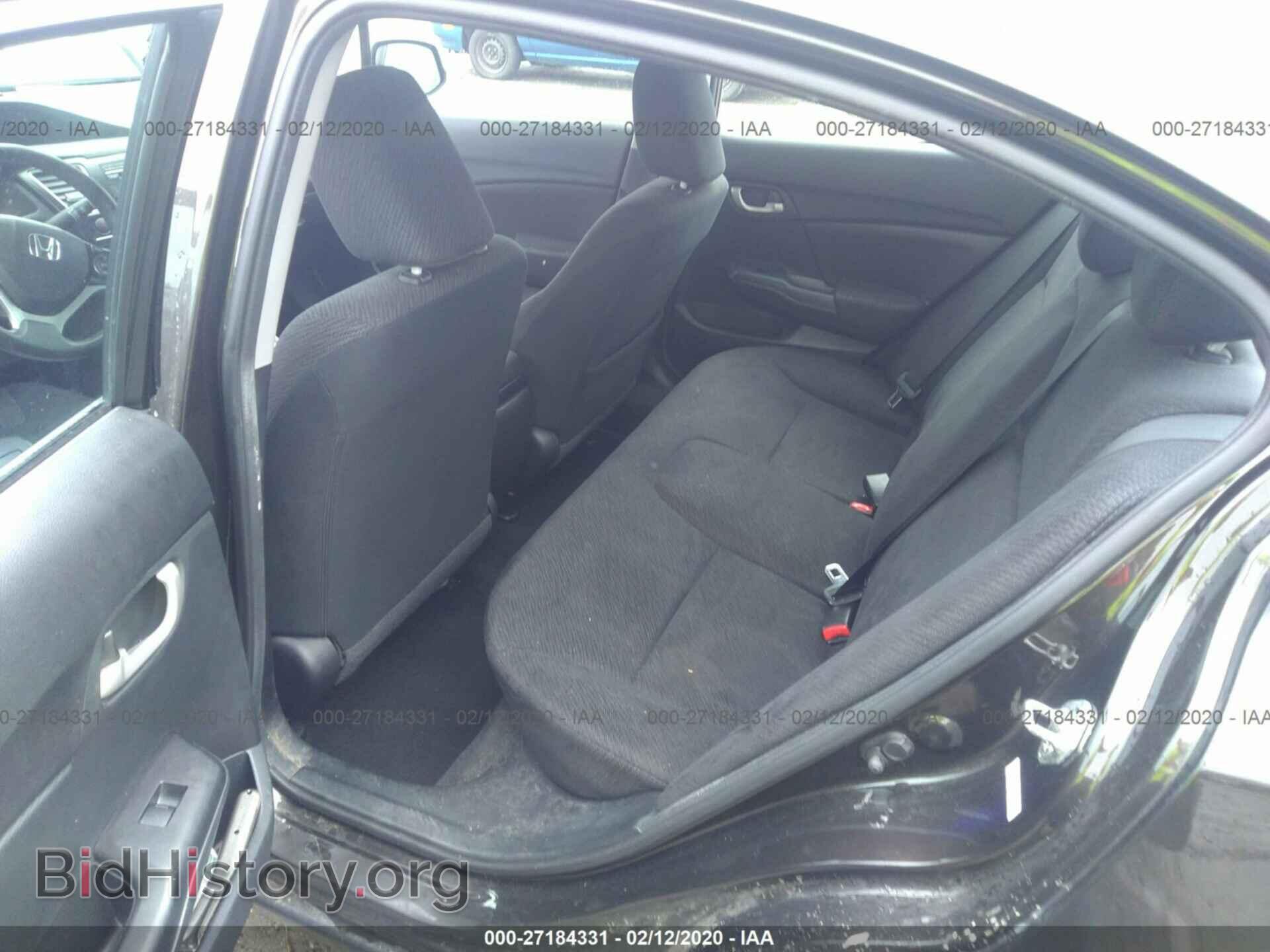 2013 HONDA CIVIC - VIN: 19XFB2F53DE057289 - Фото 8