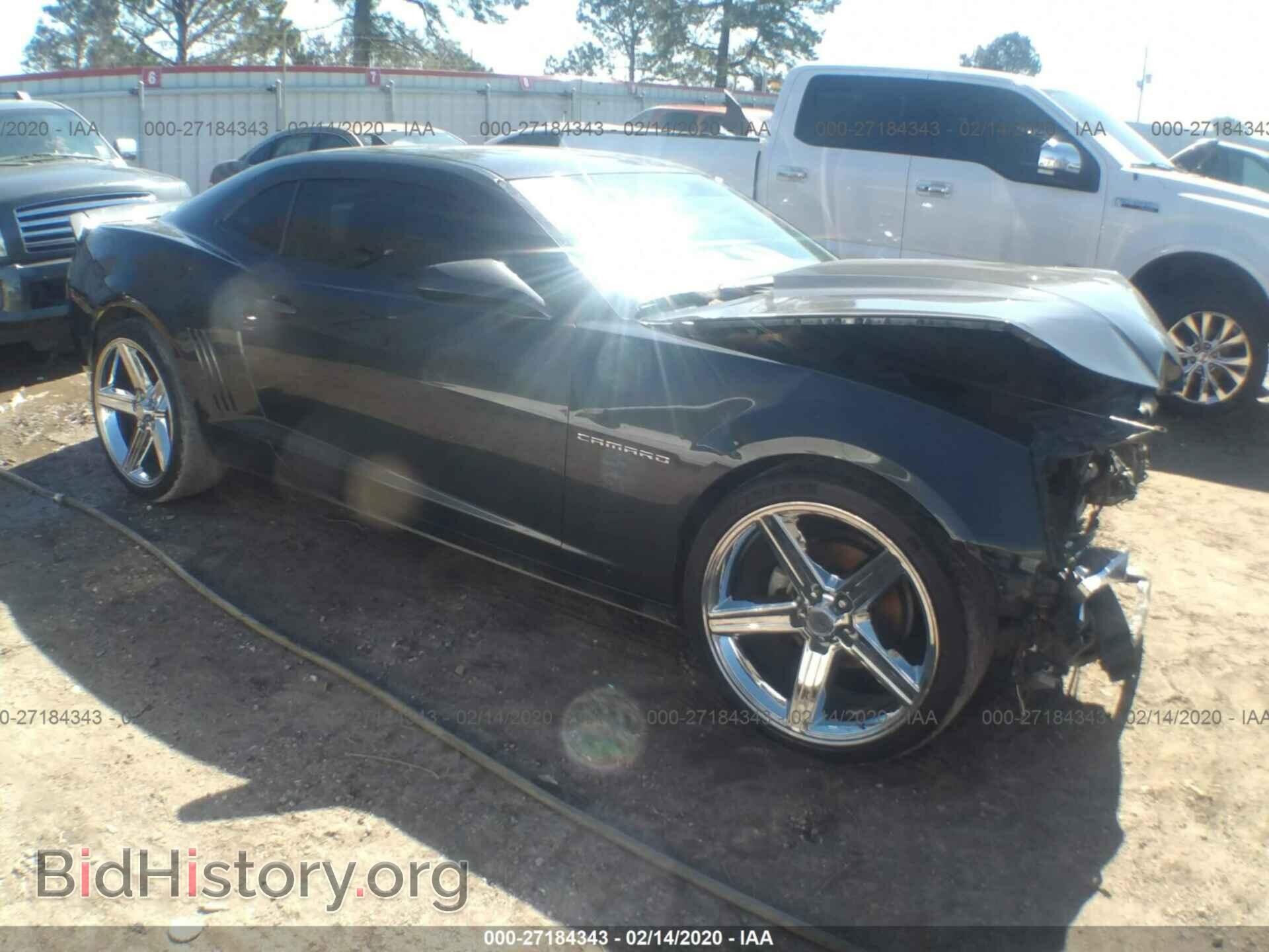 Photo 2G1FB1E31C9166429 - CHEVROLET CAMARO 2012
