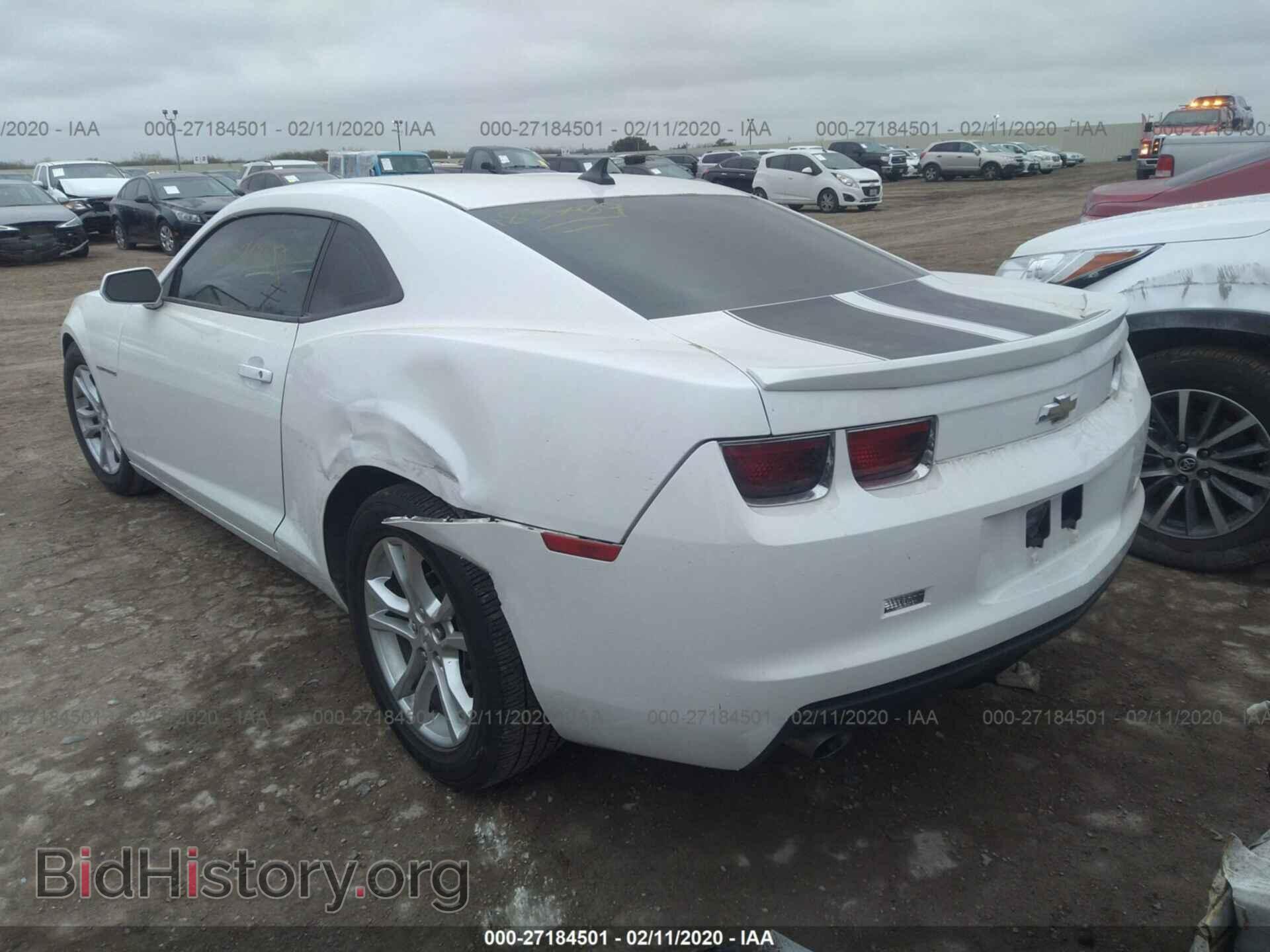 2013 CHEVROLET CAMARO - VIN: 2G1FB1E30D9166908 - Фото 3