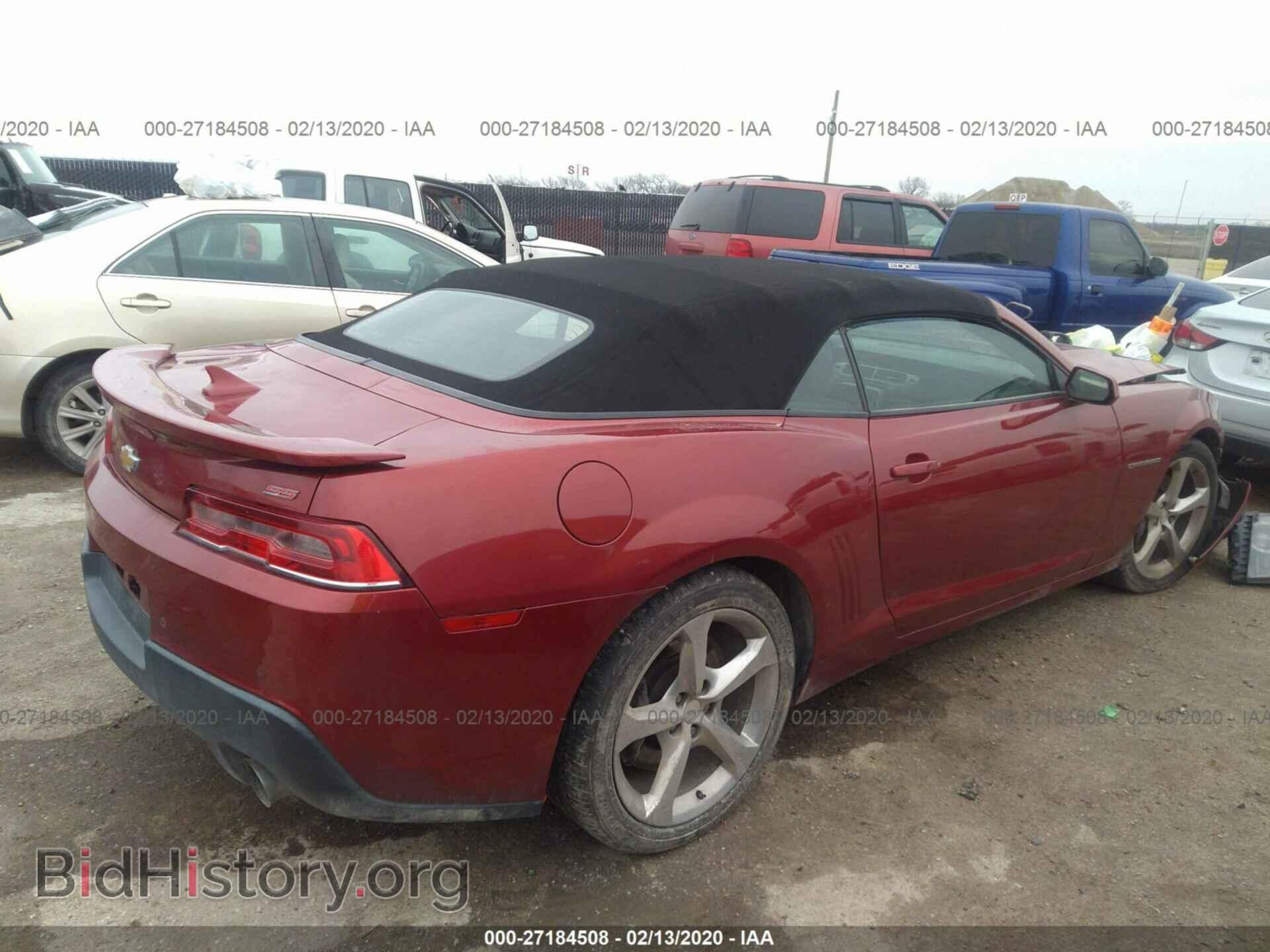 2014 CHEVROLET CAMARO - VIN: 2G1FK3DJ5E9190098 - Фото 4