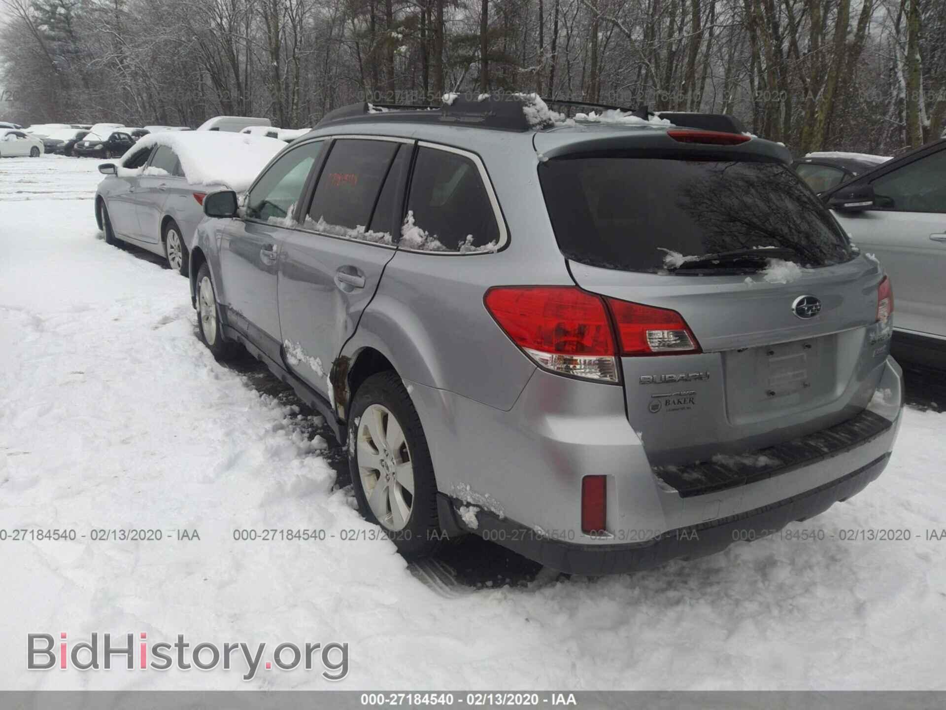 2012 SUBARU OUTBACK - VIN: 4S4BRBLC8C3207587 - Фото 3