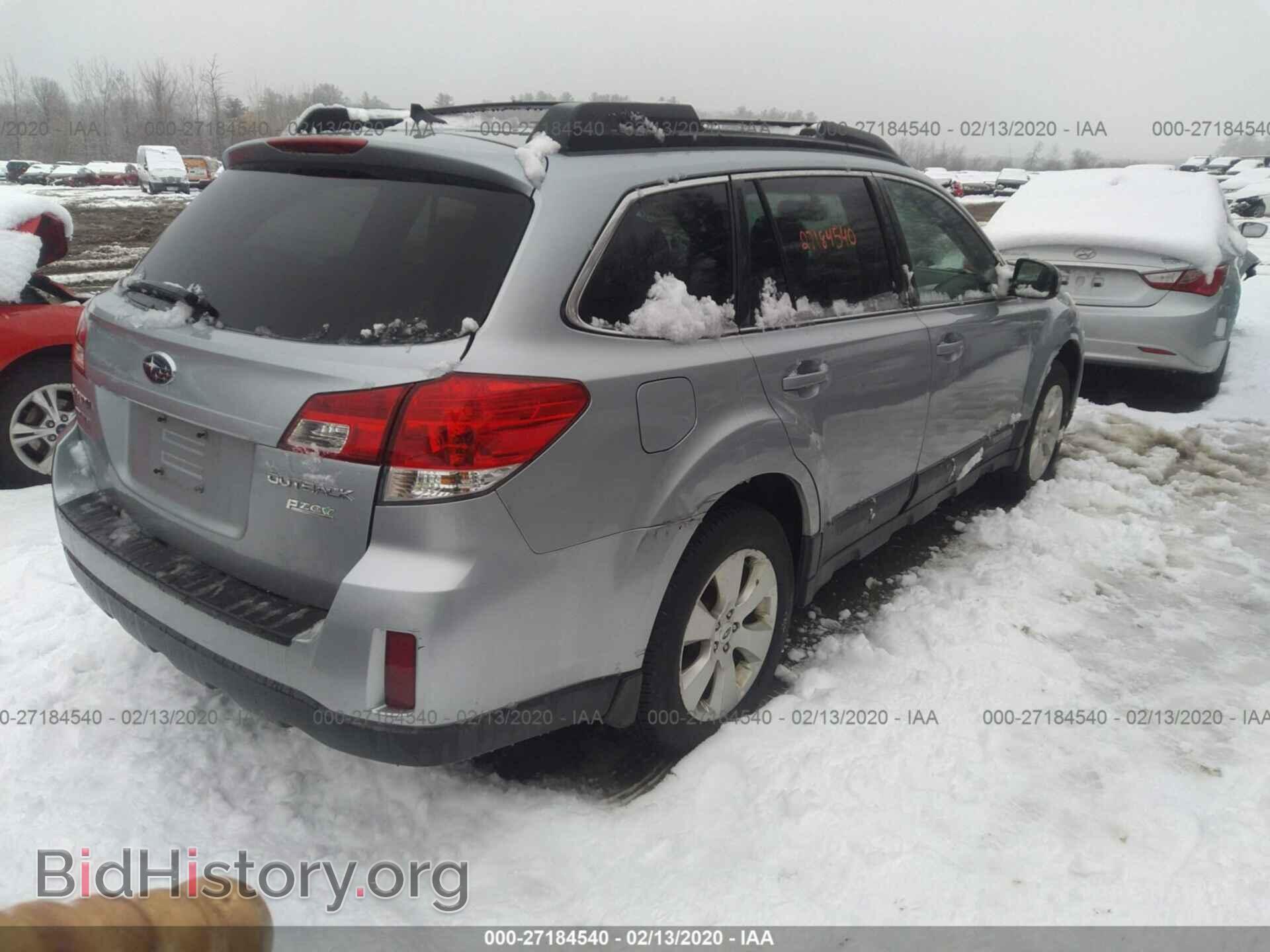 2012 SUBARU OUTBACK - VIN: 4S4BRBLC8C3207587 - Фото 4