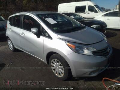 2016 Nissan VERSA NOTE S/S Plus/SV/SL/SR, серебристый — VIN 3N1CE2CP6GL368363, IAAI