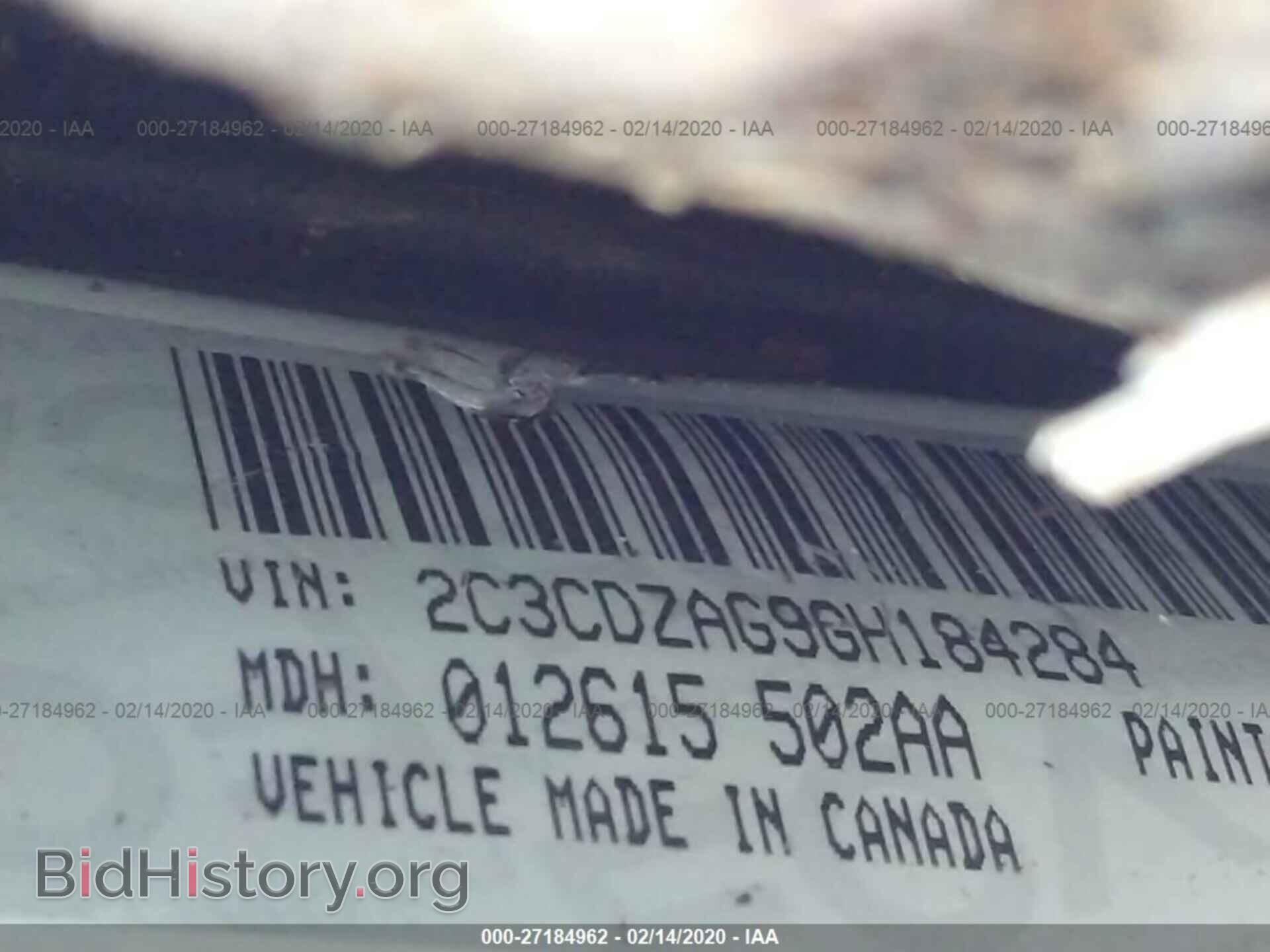 2016 DODGE CHALLENGER - VIN: 2C3CDZAG9GH184284 - Photo 9
