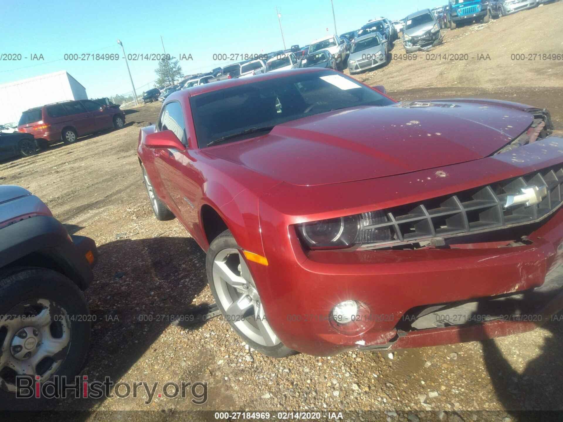 Photo 2G1FB1E37C9187401 - CHEVROLET CAMARO 2012