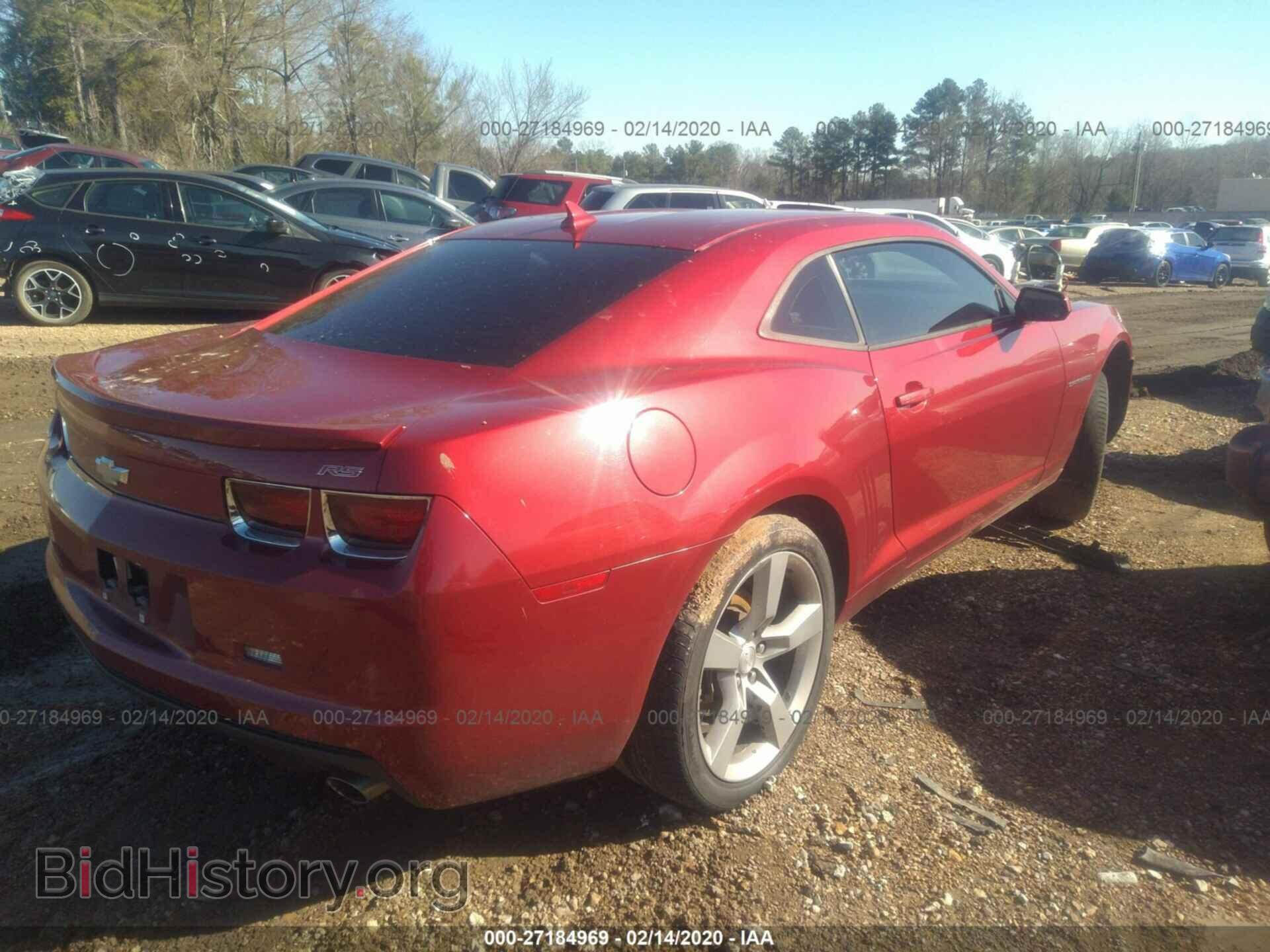 2012 CHEVROLET CAMARO - VIN: 2G1FB1E37C9187401 - Фото 4