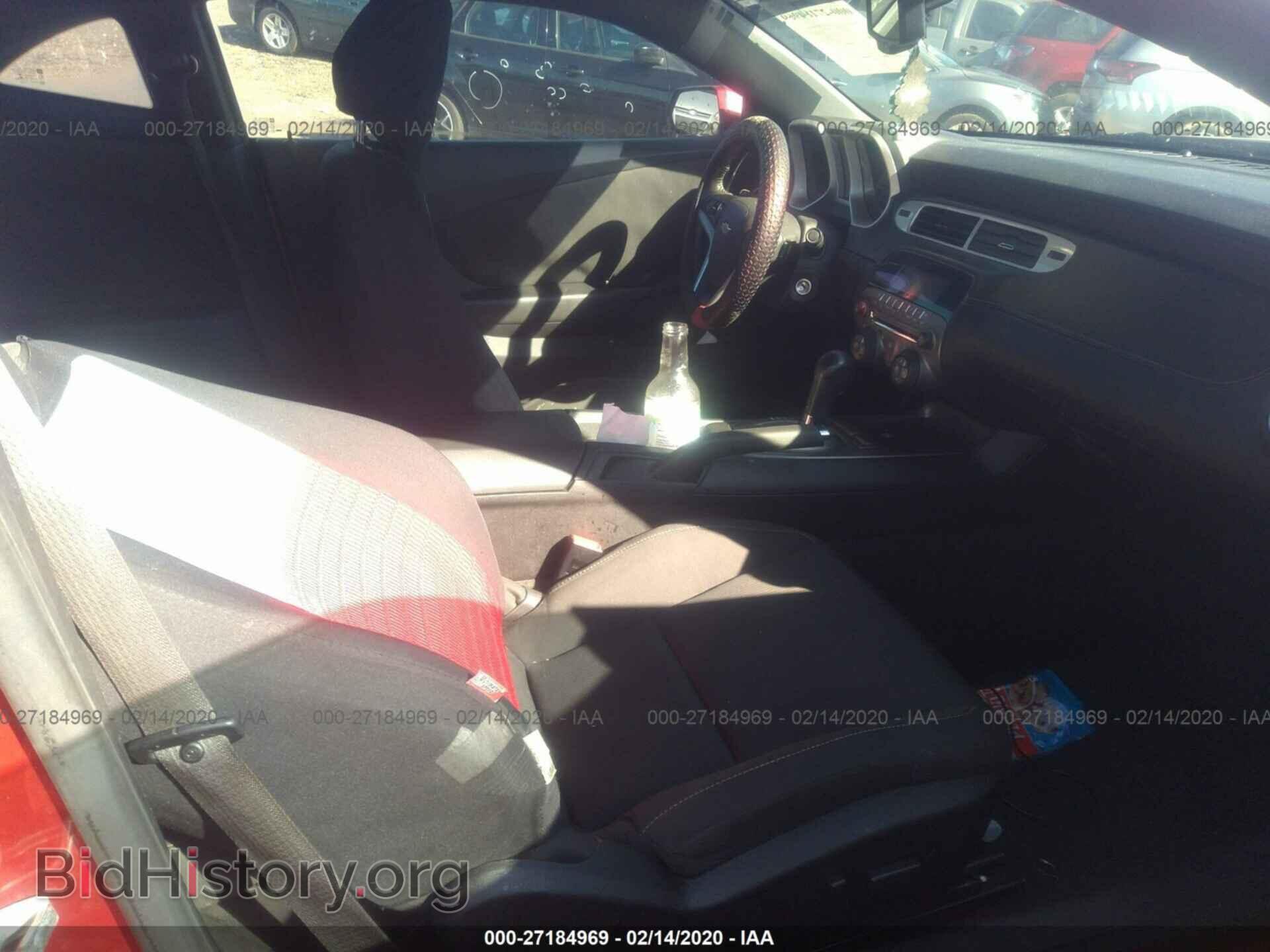 2012 CHEVROLET CAMARO - VIN: 2G1FB1E37C9187401 - Фото 5