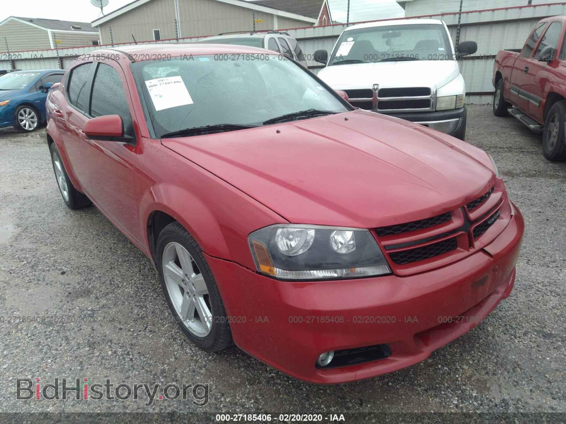 Photo 1C3CDZCB7EN111663 - DODGE AVENGER 2014
