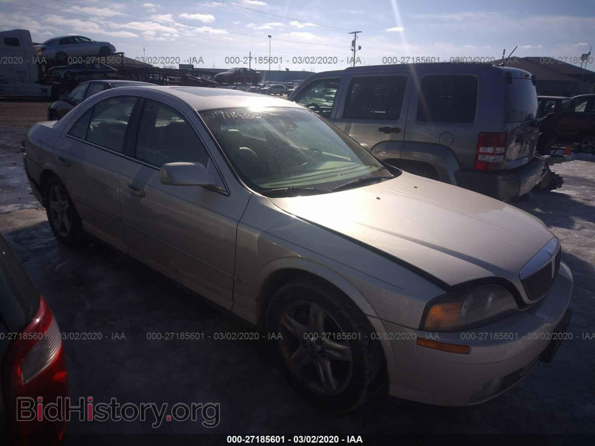 Фотография 1LNHM87A91Y616752 - LINCOLN LS 2001