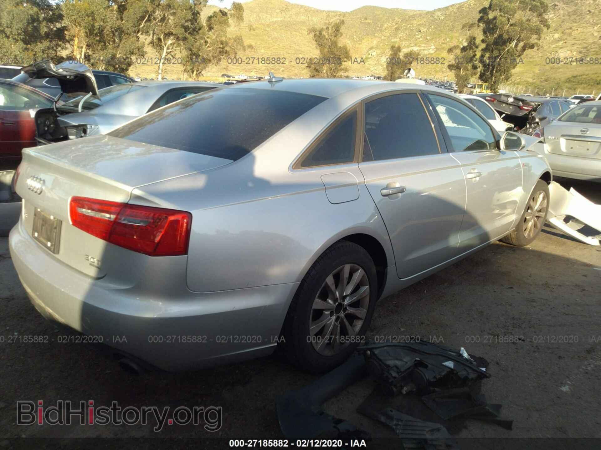 2012 AUDI A6 - VIN: WAUFGAFC3CN086325 - Фото 4