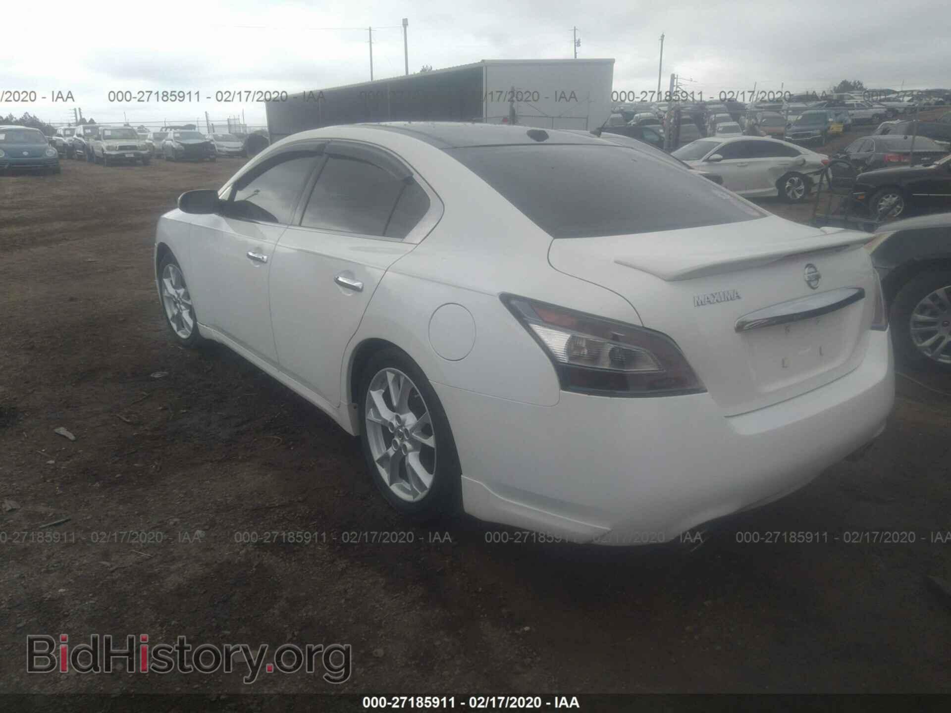 2012 NISSAN MAXIMA - VIN: 1N4AA5APXCC861950 - Фото 3