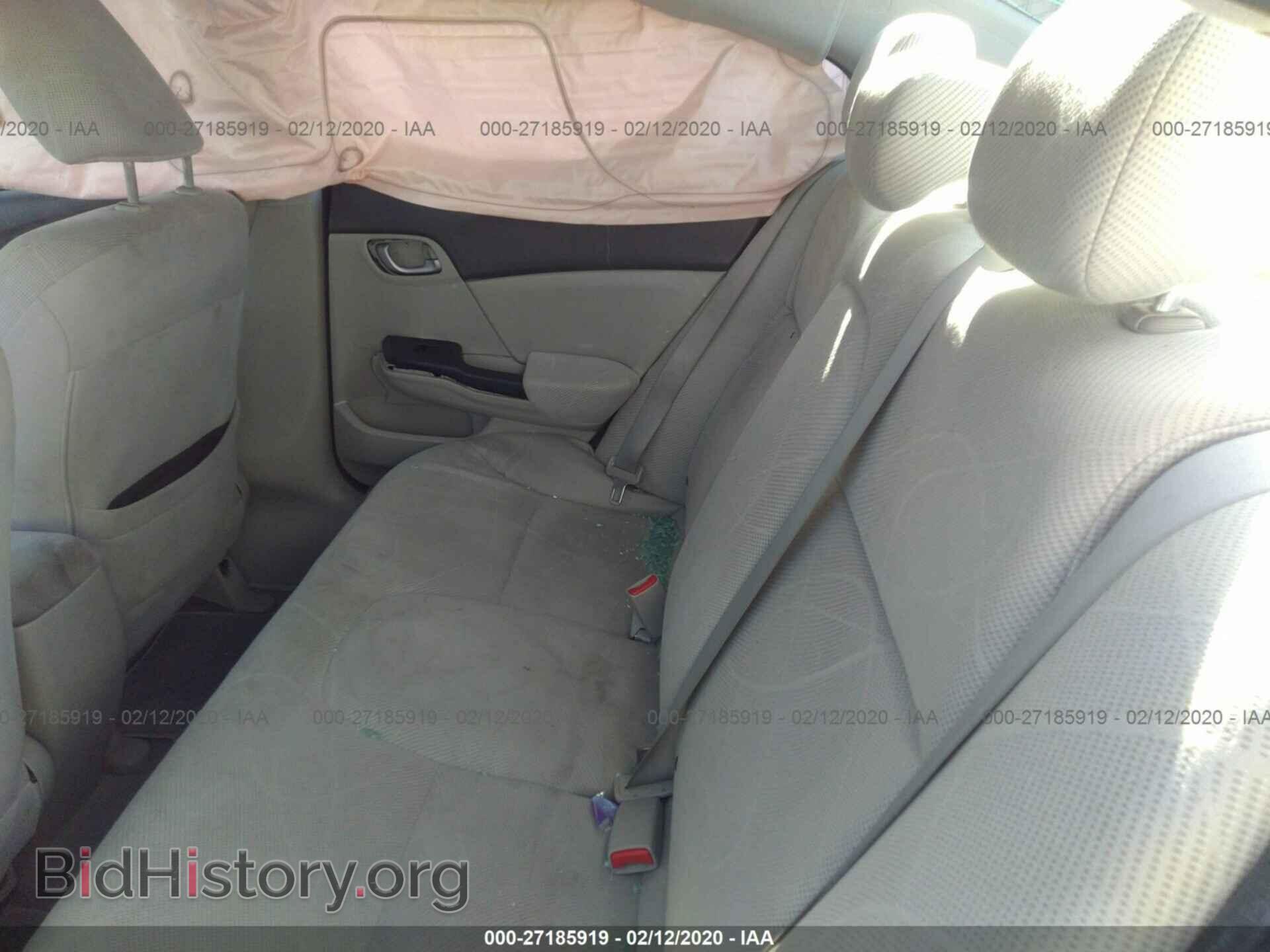 2012 HONDA CIVIC - VIN: 19XFB2F53CE350642 - Фото 8
