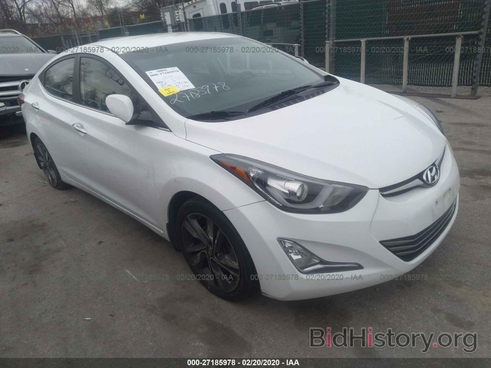 Фотография 5NPDH4AE2EH464834 - HYUNDAI ELANTRA 2014