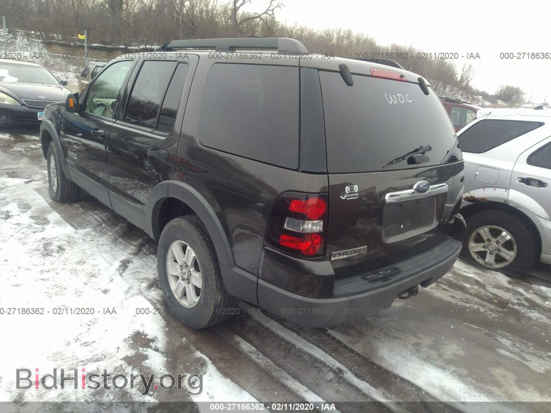 2006 FORD EXPLORER - VIN: 1FMEU73E76UA49476 - Photo 3