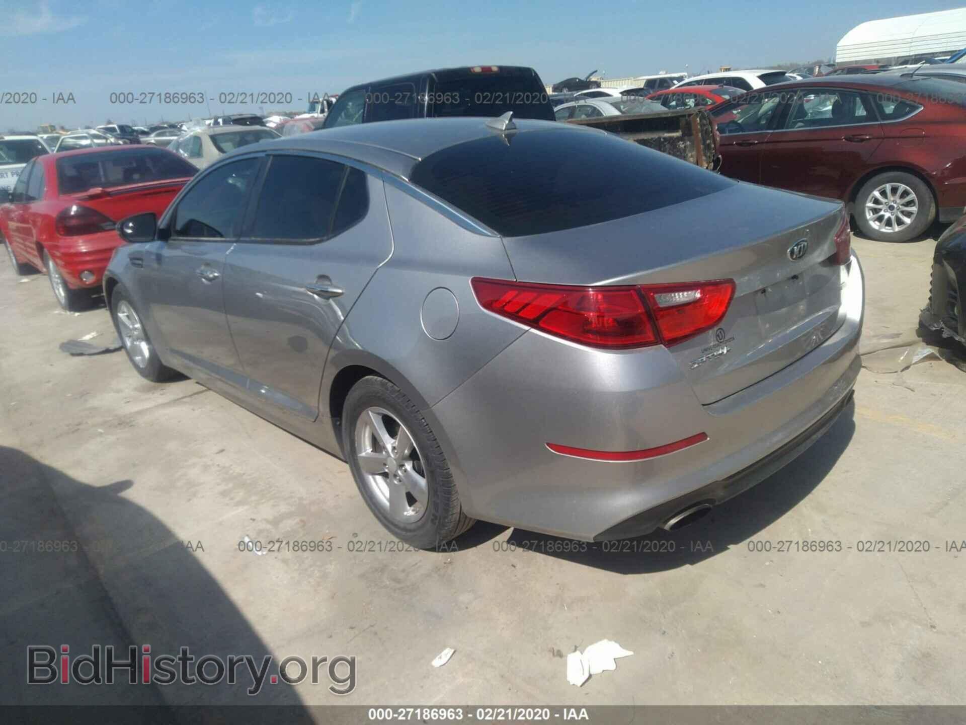 2014 KIA OPTIMA - VIN: 5XXGM4A71EG313442 - Фото 3