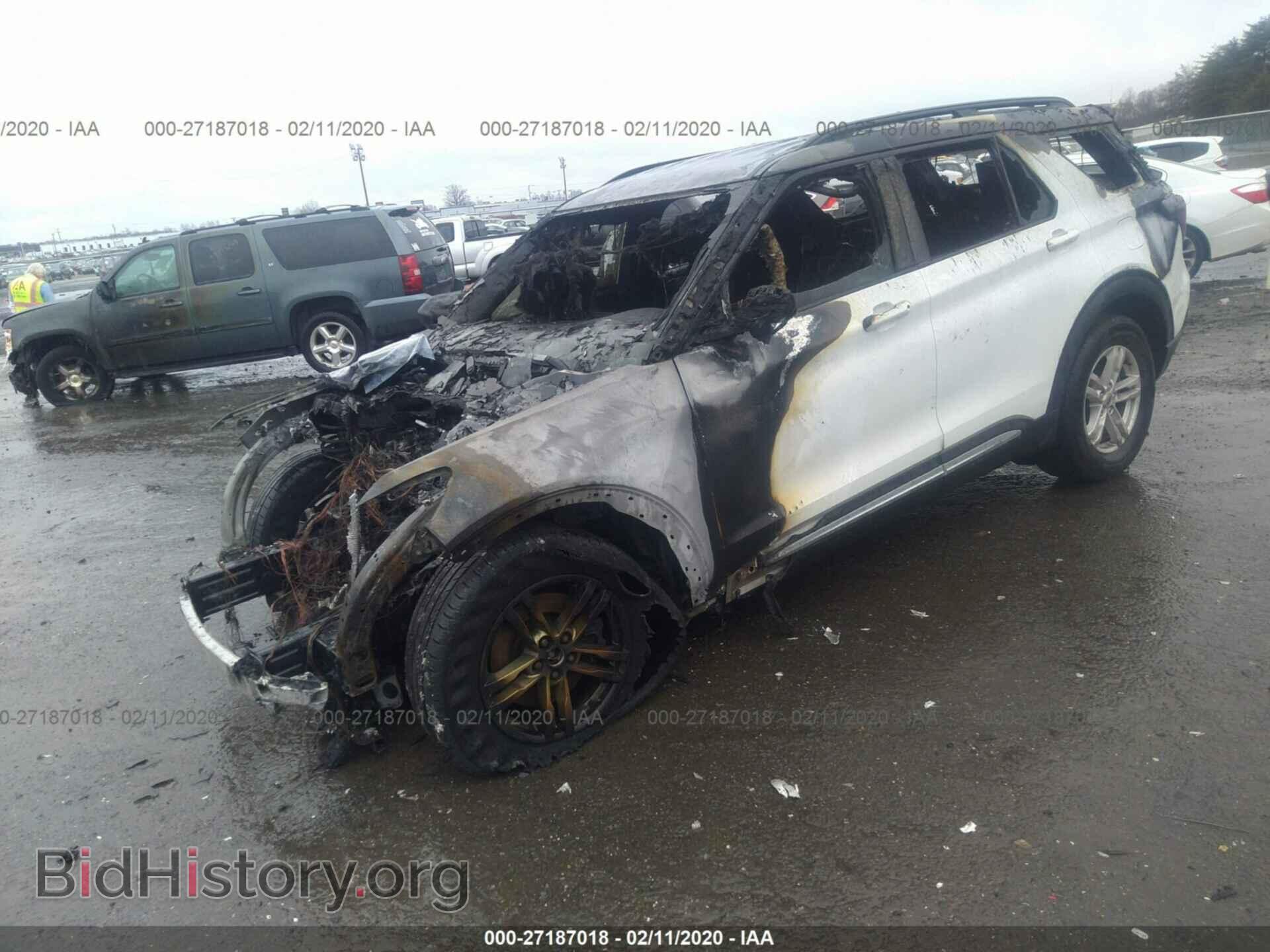 2020 FORD EXPLORER - VIN: 1FMSK8DH1LGA59308 - Фото 2