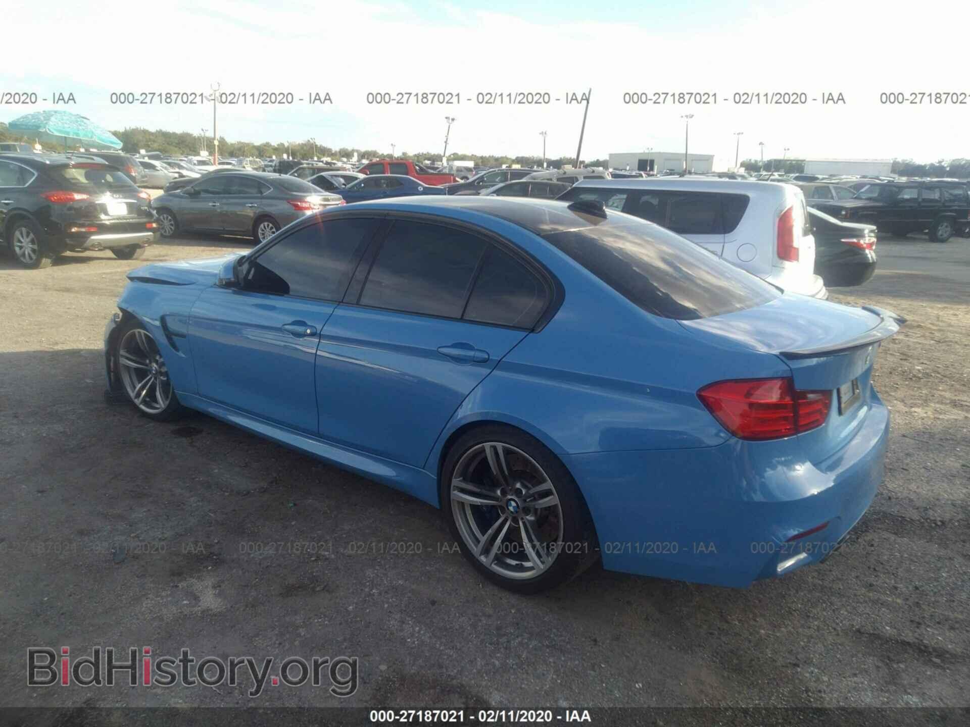 2015 BMW M3 - VIN: WBS3C9C52FP804132 - Фото 3