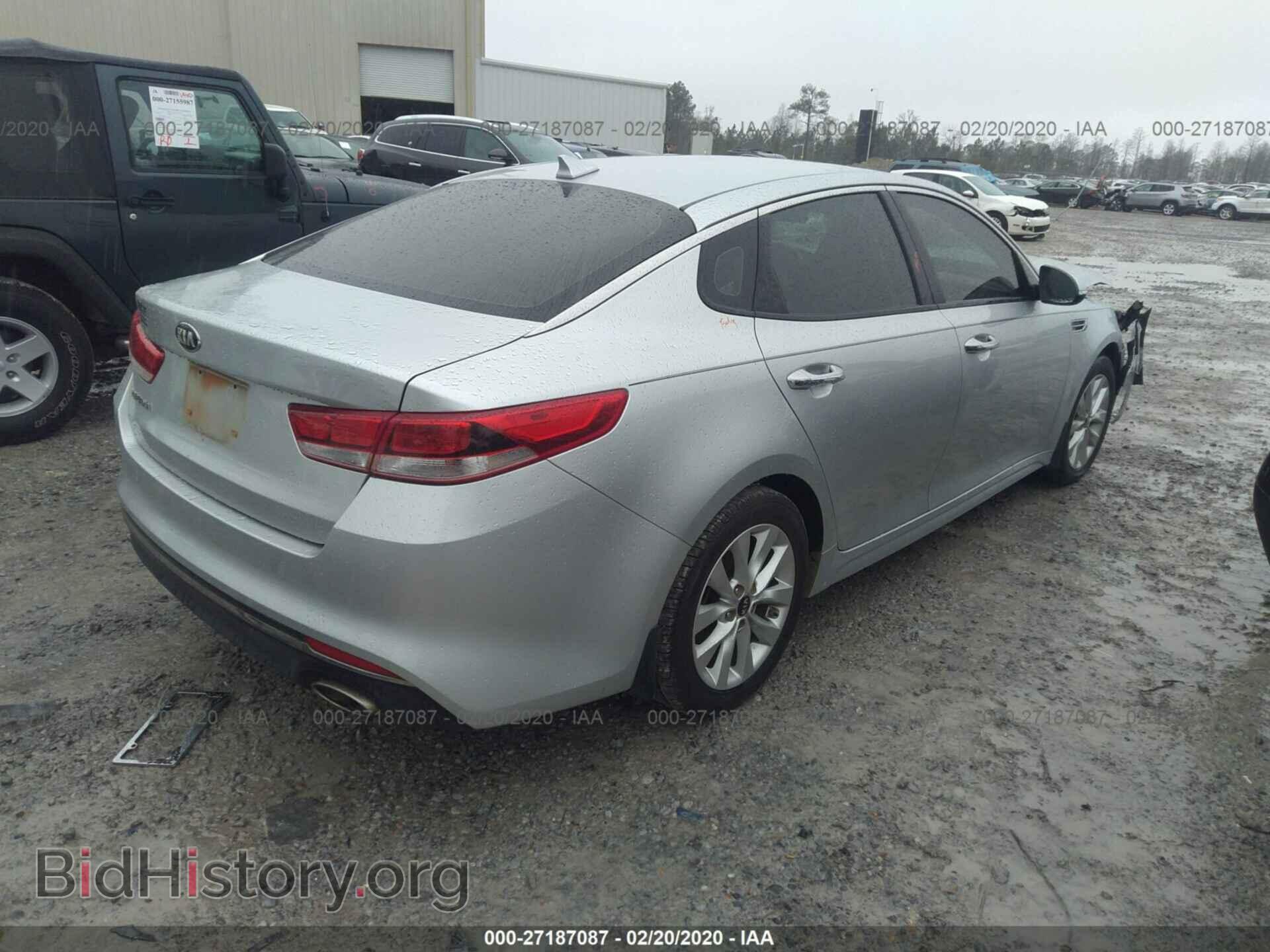 2017 KIA OPTIMA - VIN: 5XXGT4L34HG170939 - Фото 4
