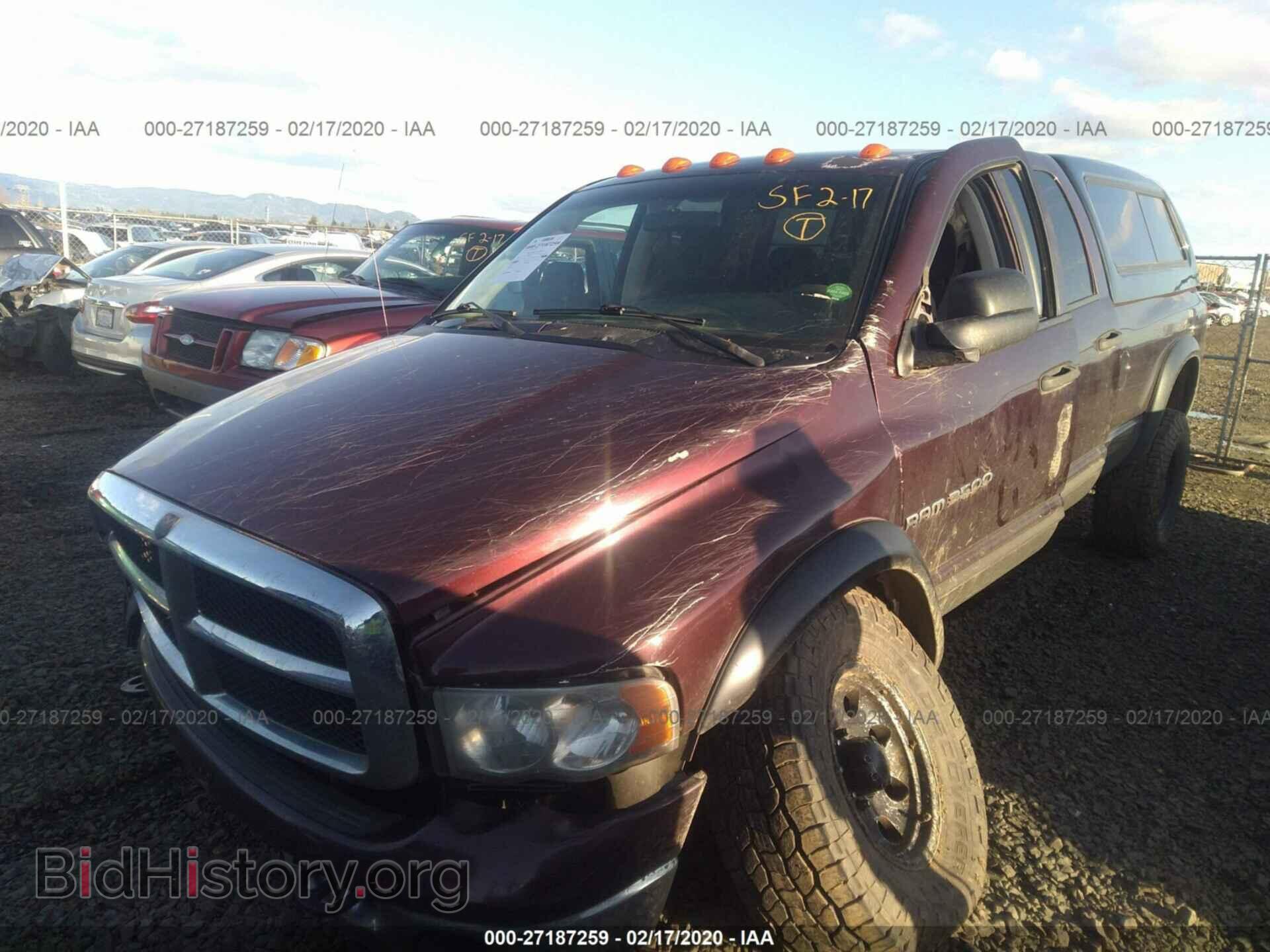 2004 DODGE RAM 3500 - VIN: 3D7LU38C34G200122 - Фото 2