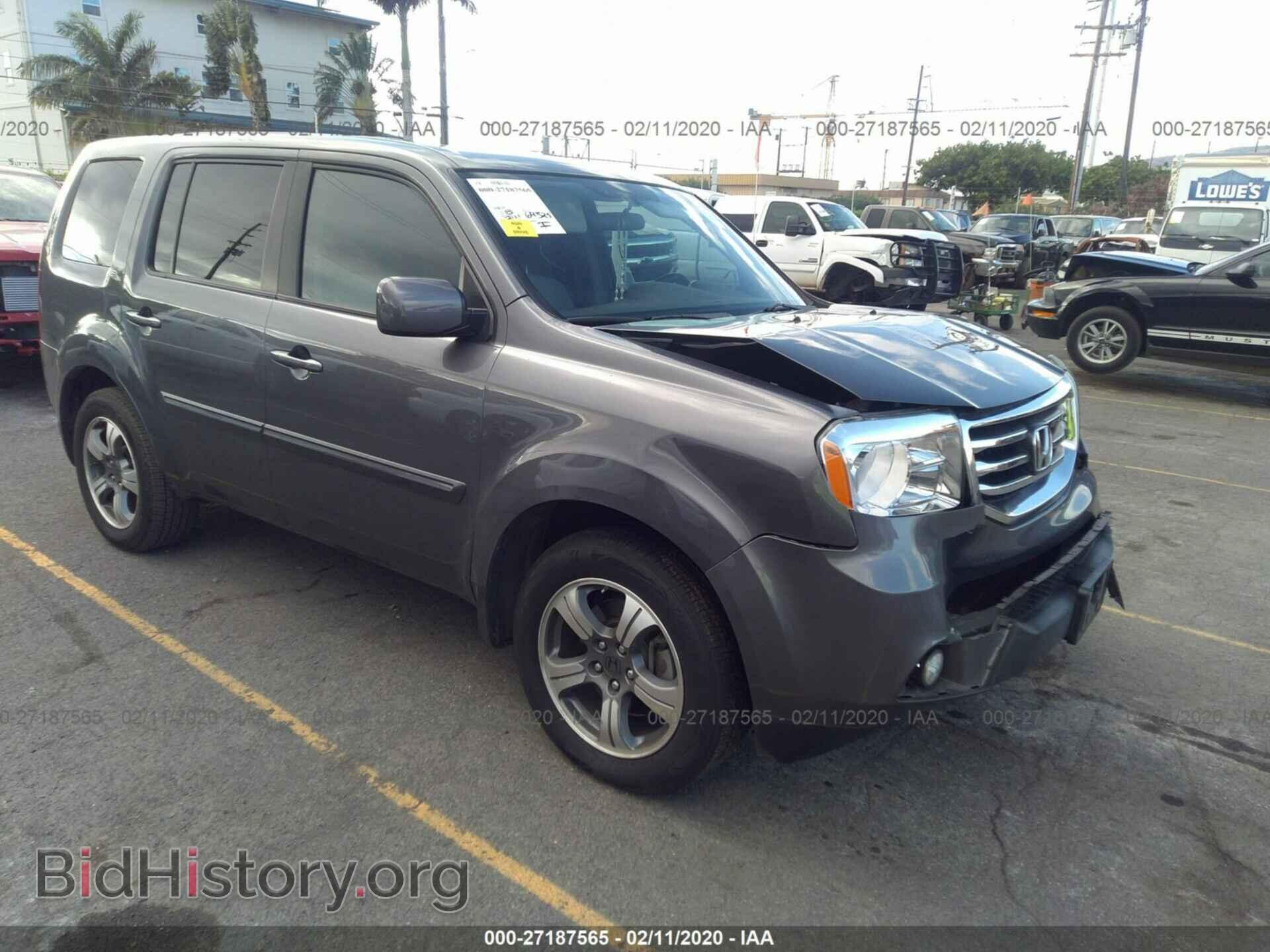 Фотография 5FNYF3H31FB034251 - HONDA PILOT 2015
