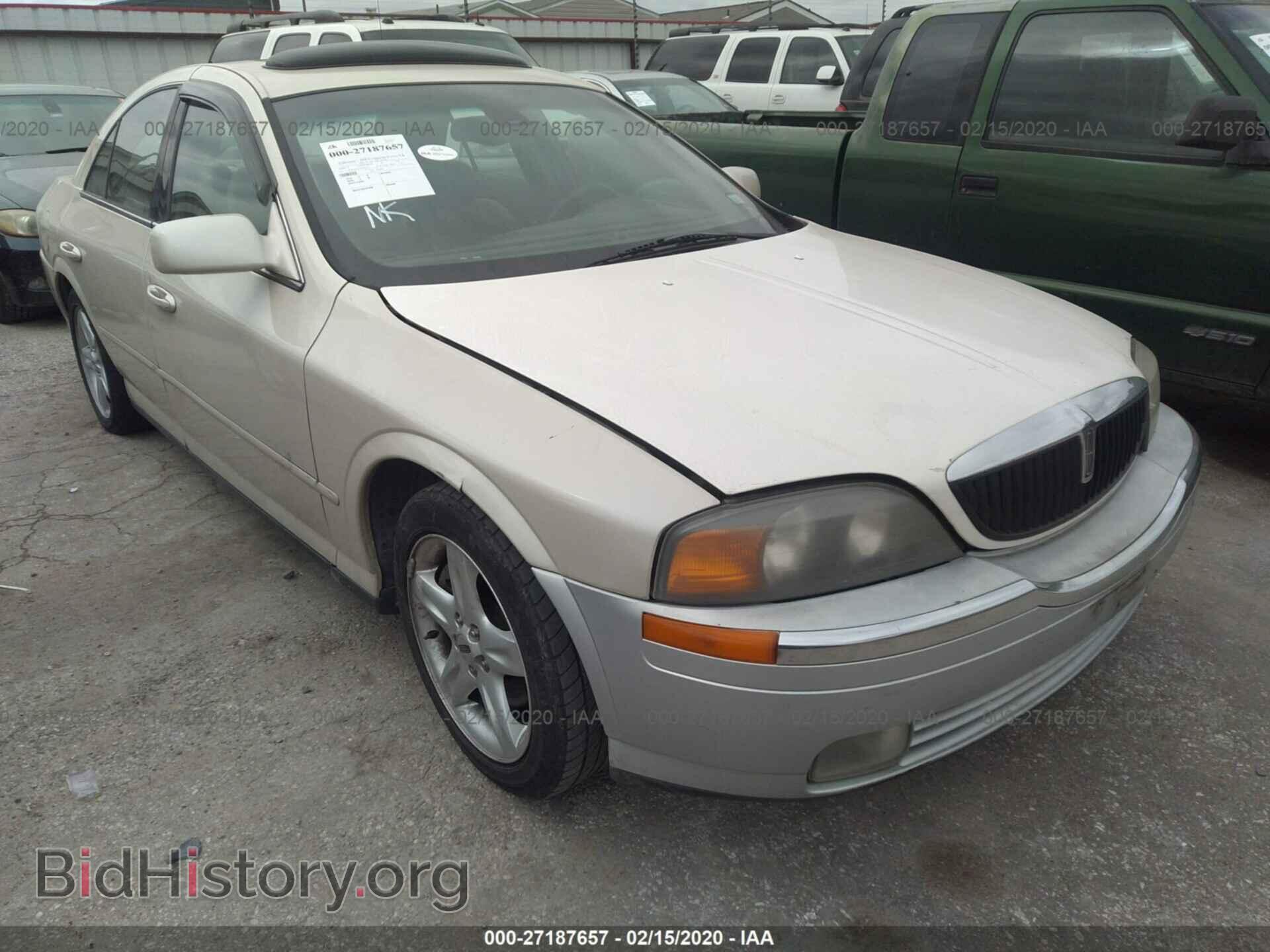 Фотография 1LNHM87A42Y690212 - LINCOLN LS 2002