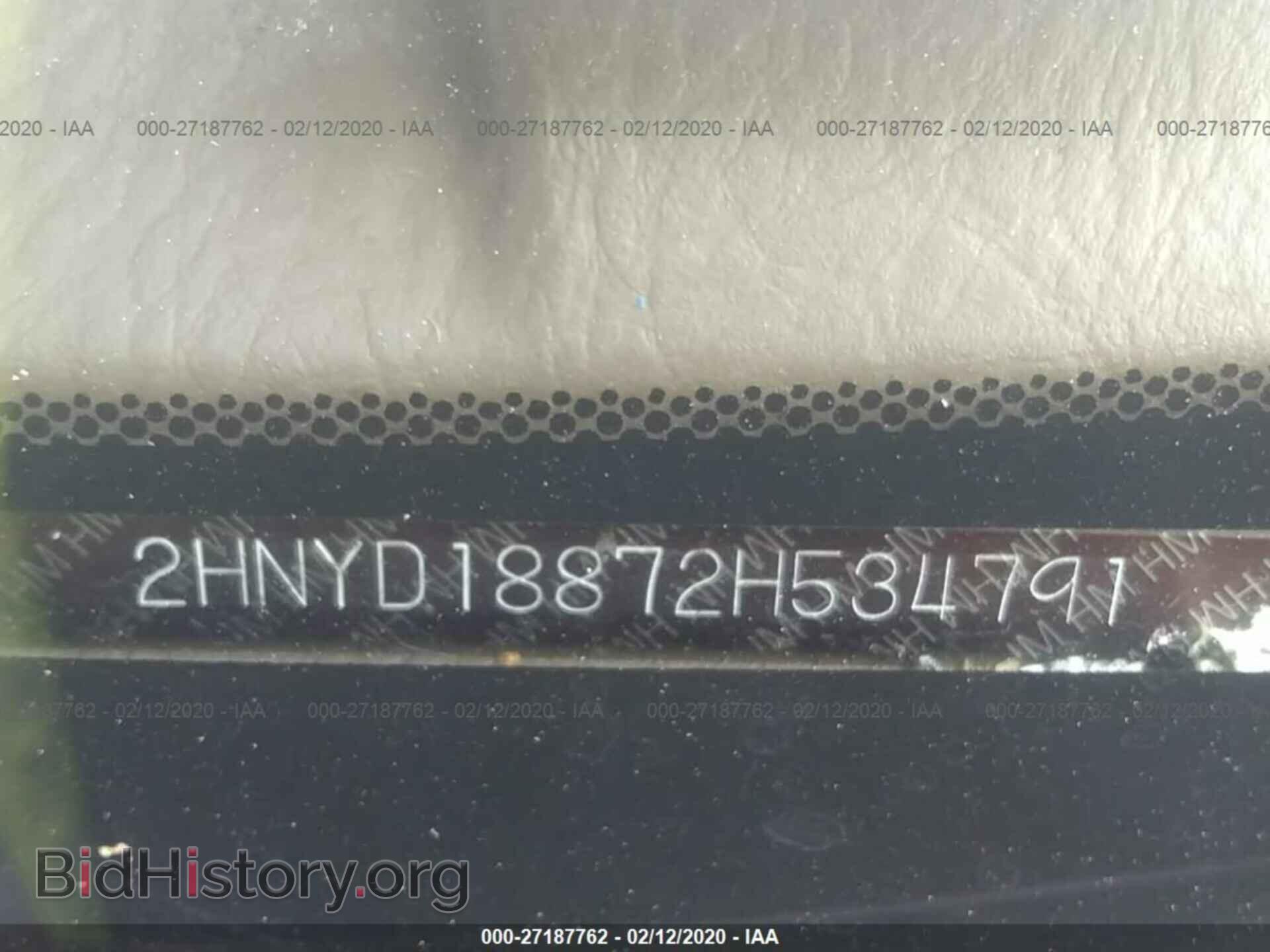 2002 ACURA MDX - VIN: 2HNYD18872H534791 - Фото 9