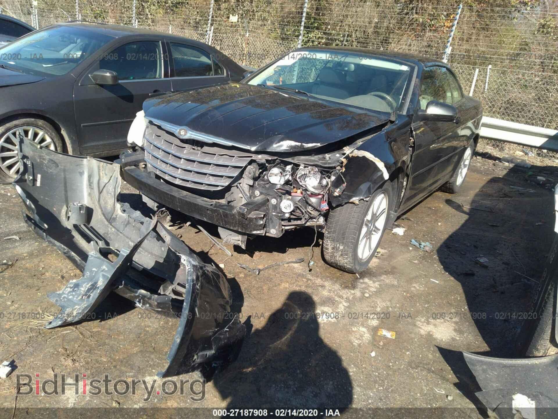 2008 CHRYSLER SEBRING - VIN: 1C3LC55R18N640293 - Фото 2