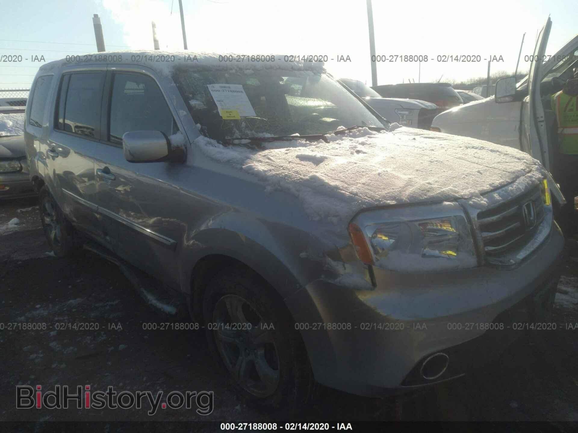 Фотография 5FNYF4H51FB044334 - HONDA PILOT 2015