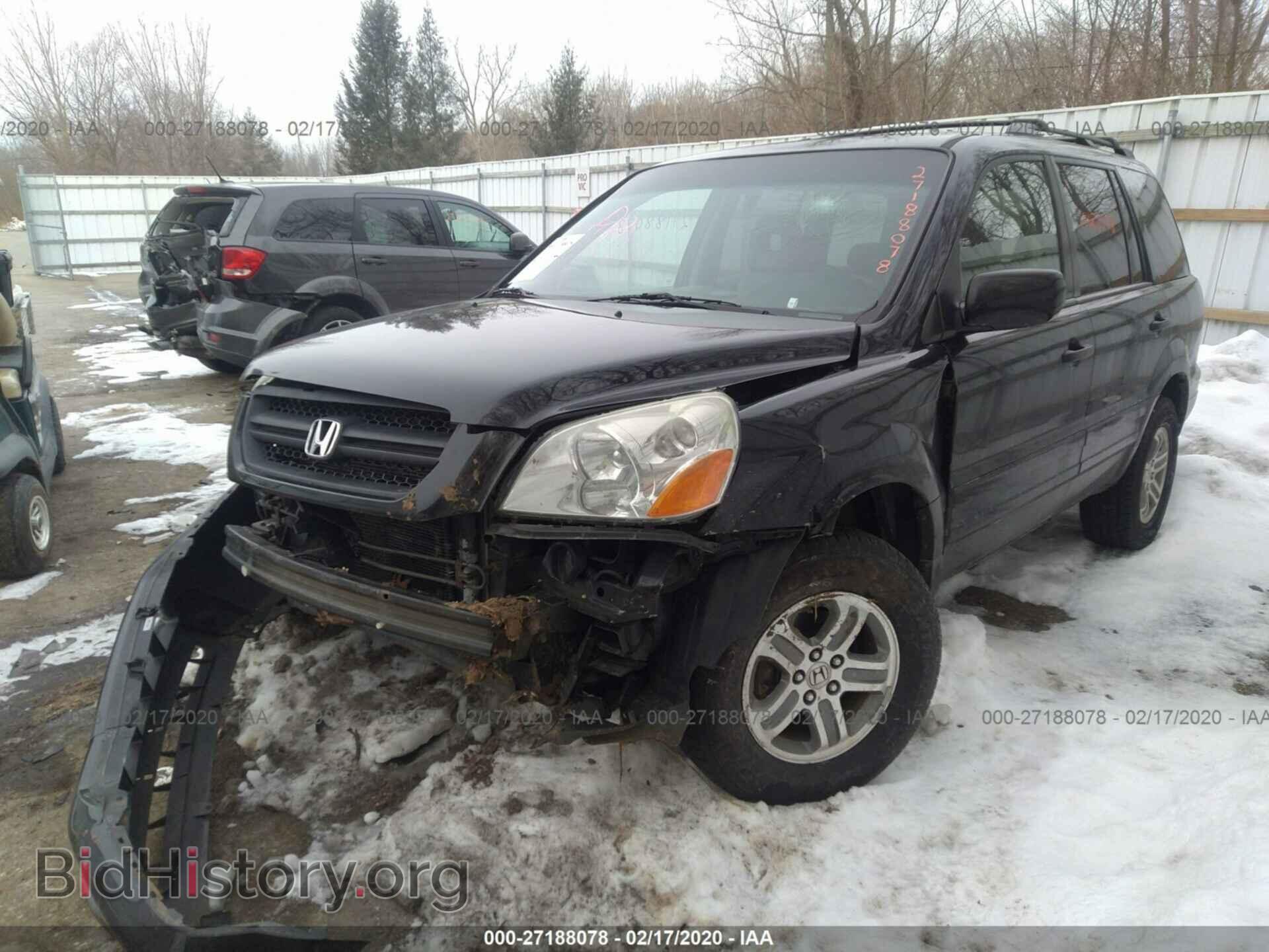 2005 HONDA PILOT - VIN: 5FNYF18595B029660 - Фото 2